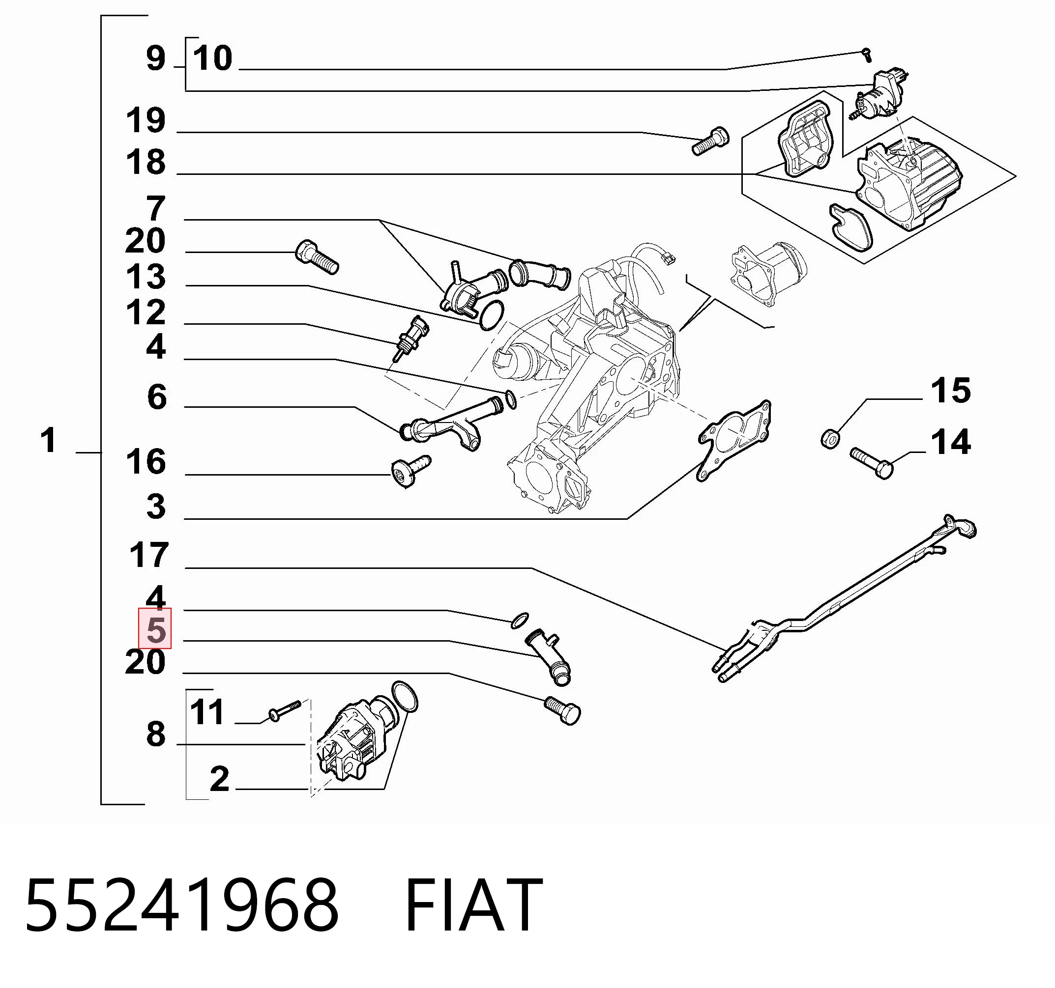 55241968 Fiat/Alfa/Lancia