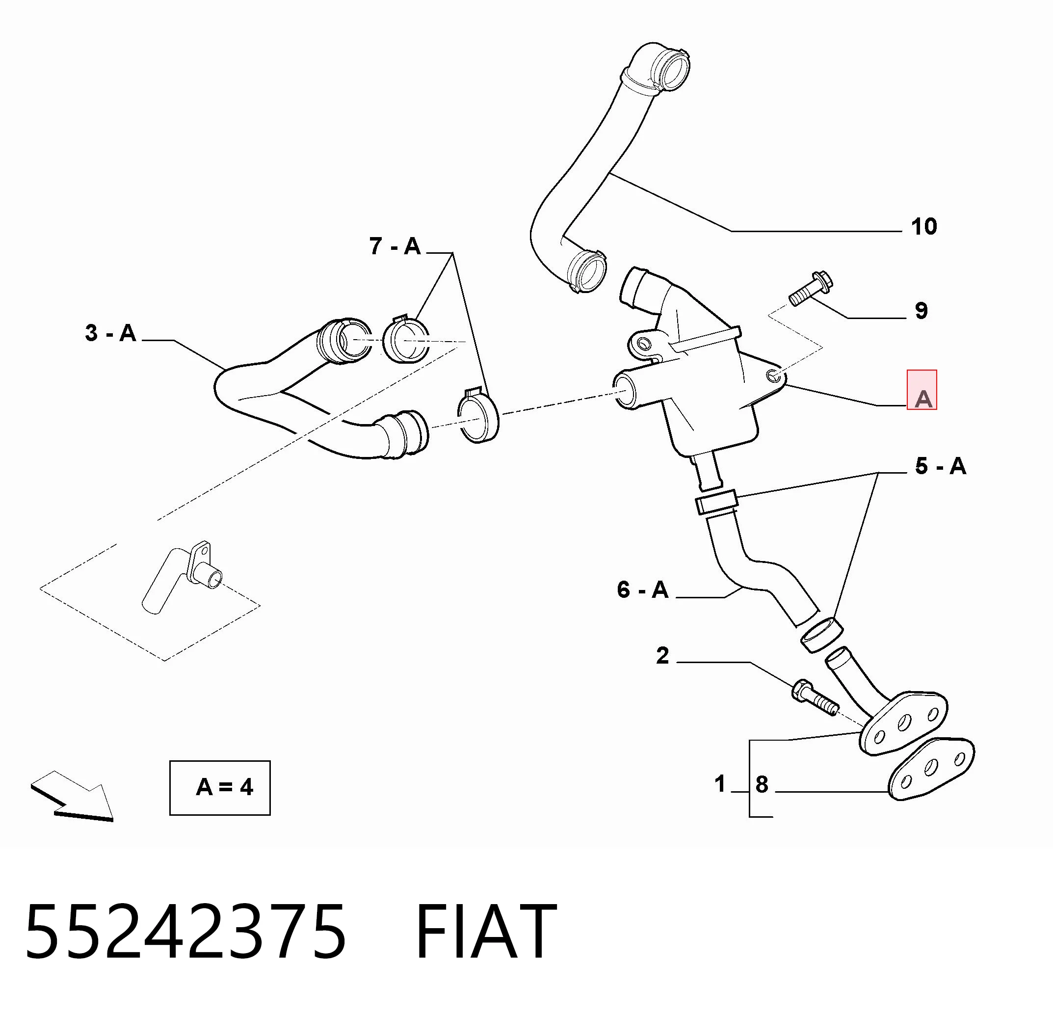 55242375 Fiat/Alfa/Lancia