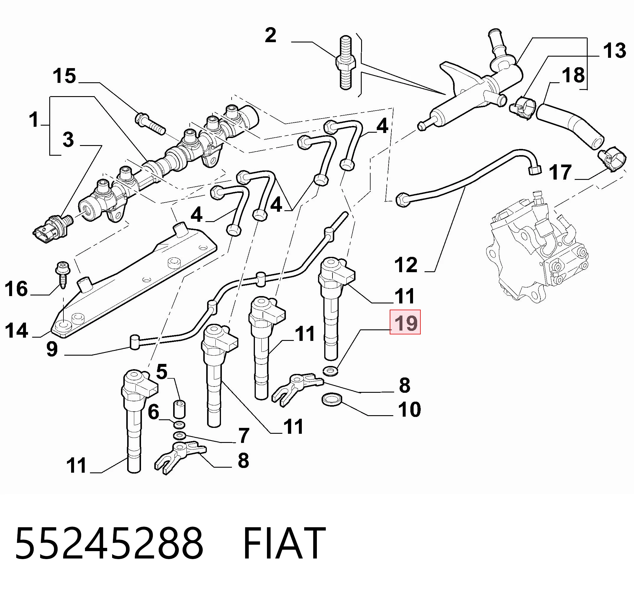 55245288 Fiat/Alfa/Lancia
