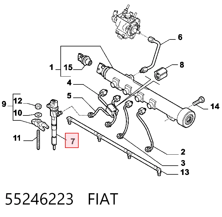 Inyector-bomba Fiat Tipo EGEA
