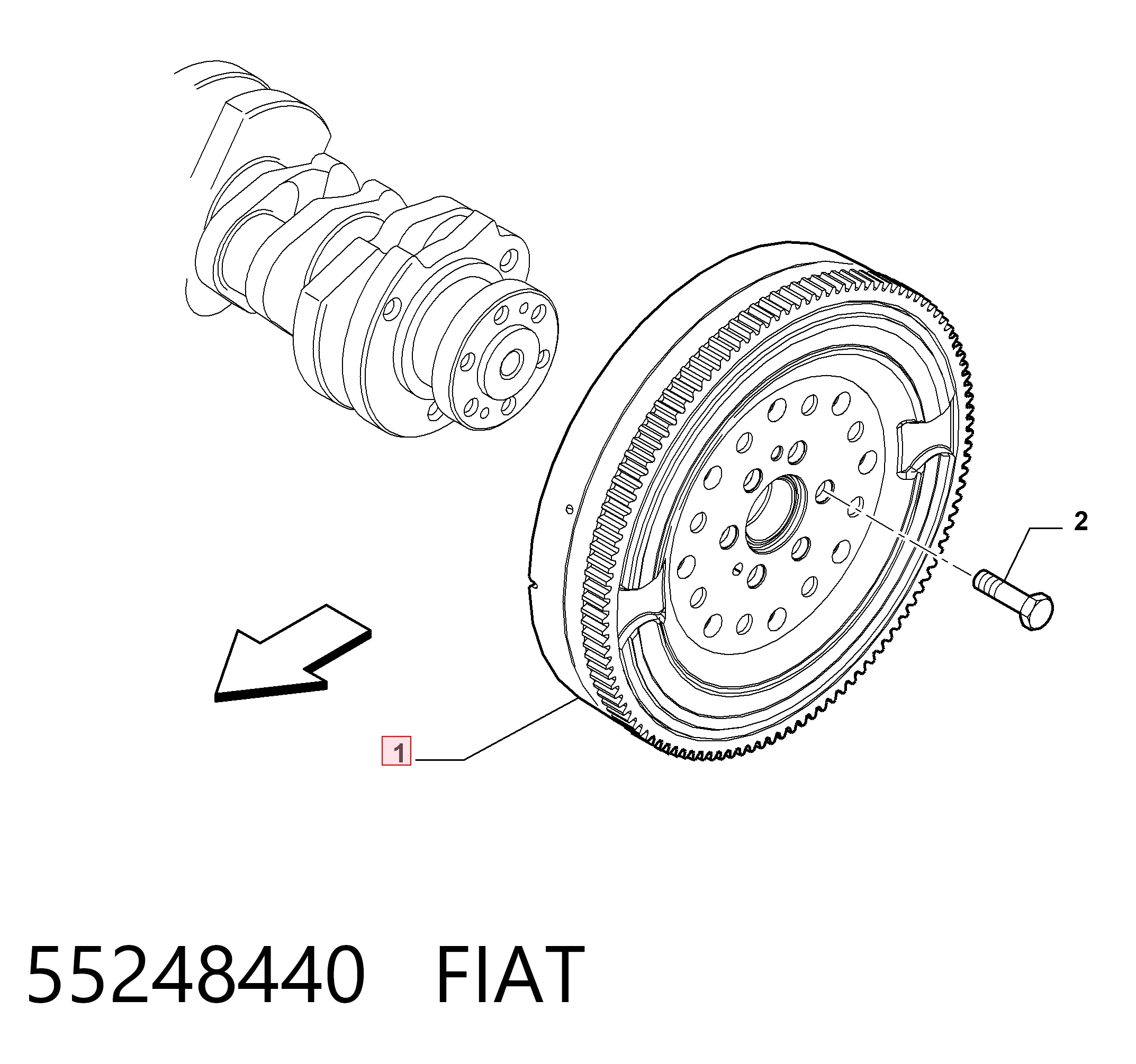 Volante bimasa Opel 616375