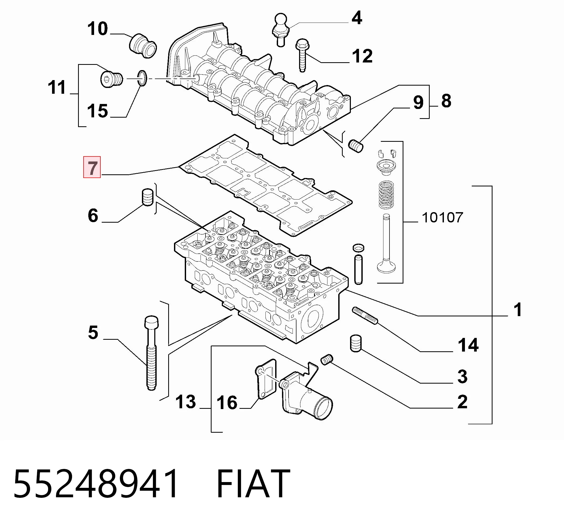 55248941 Fiat/Alfa/Lancia
