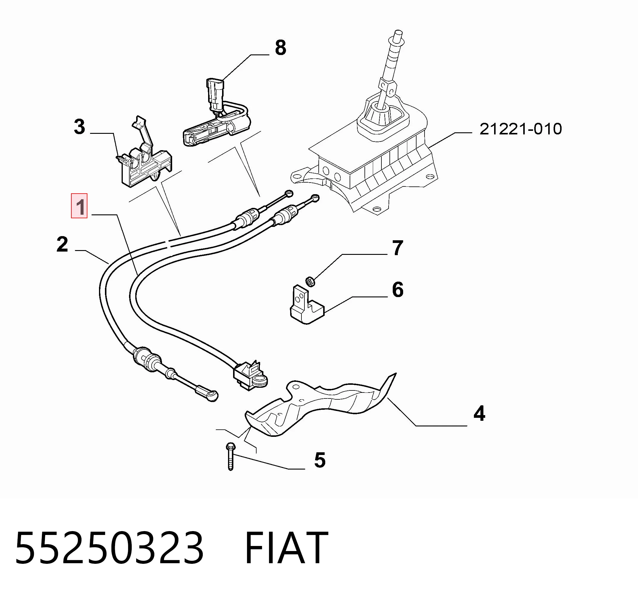 55250323 Fiat/Alfa/Lancia