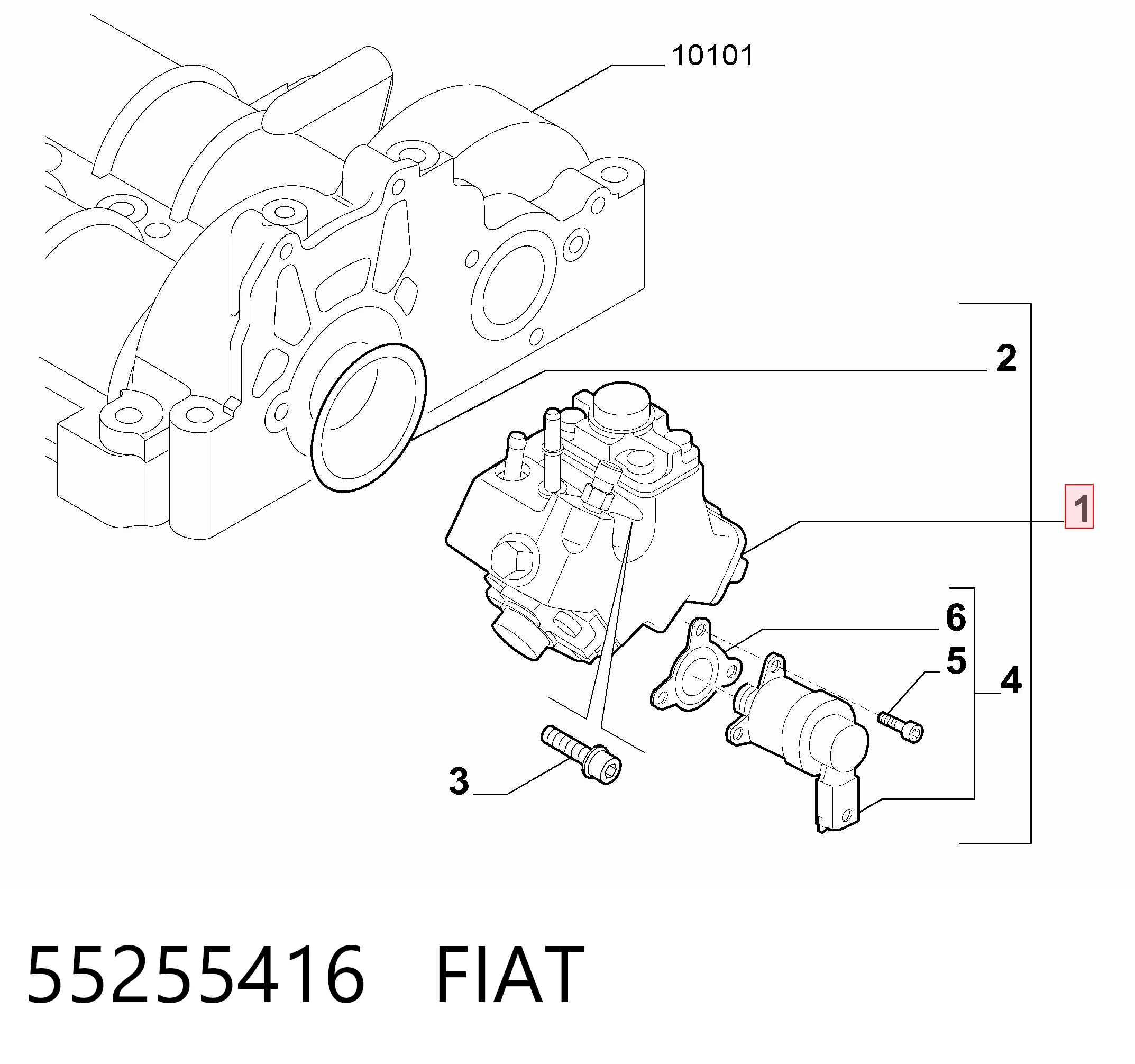 55255416 Fiat/Alfa/Lancia