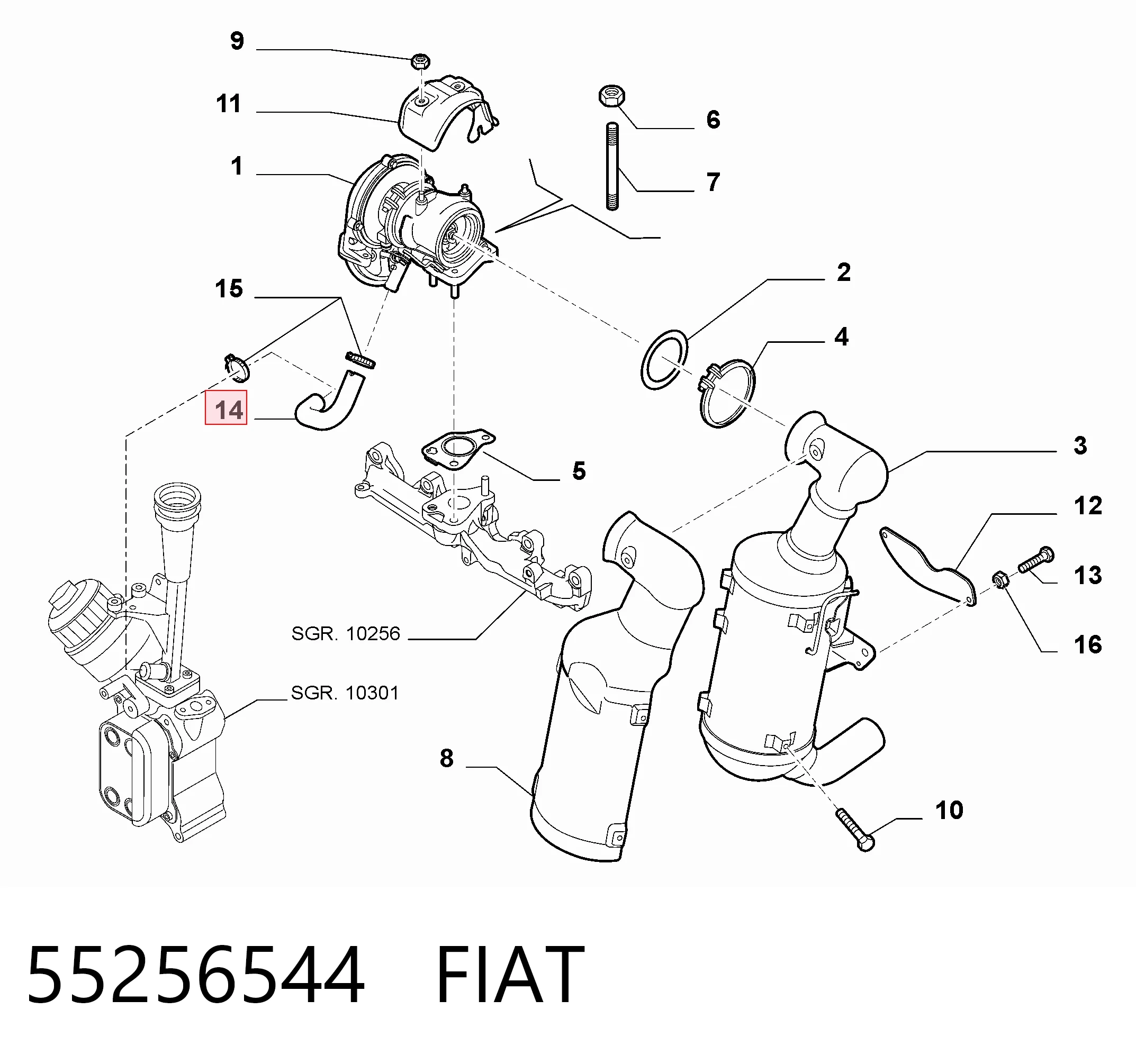 55256544 Fiat/Alfa/Lancia