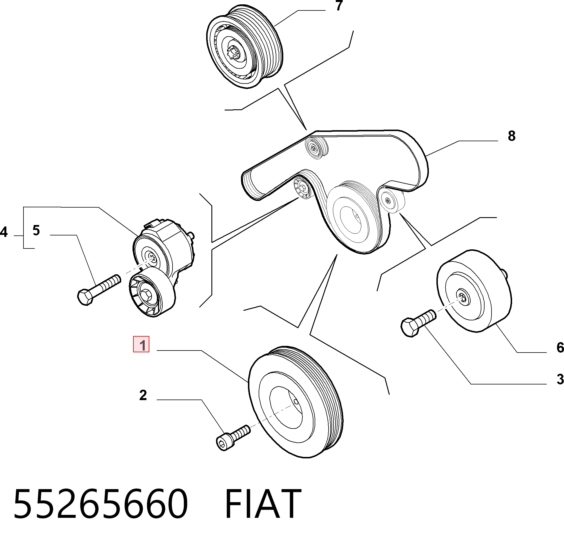 55265660 Fiat/Alfa/Lancia