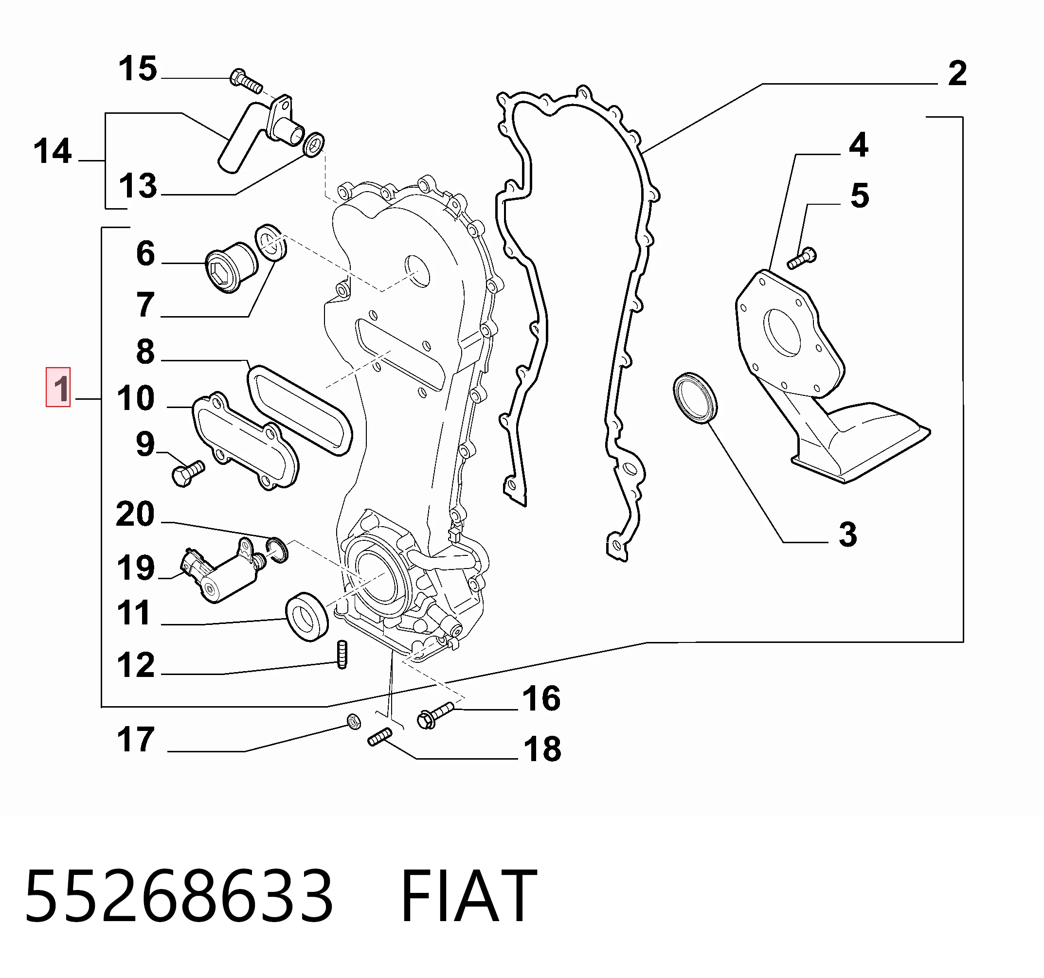 55268633 Fiat/Alfa/Lancia