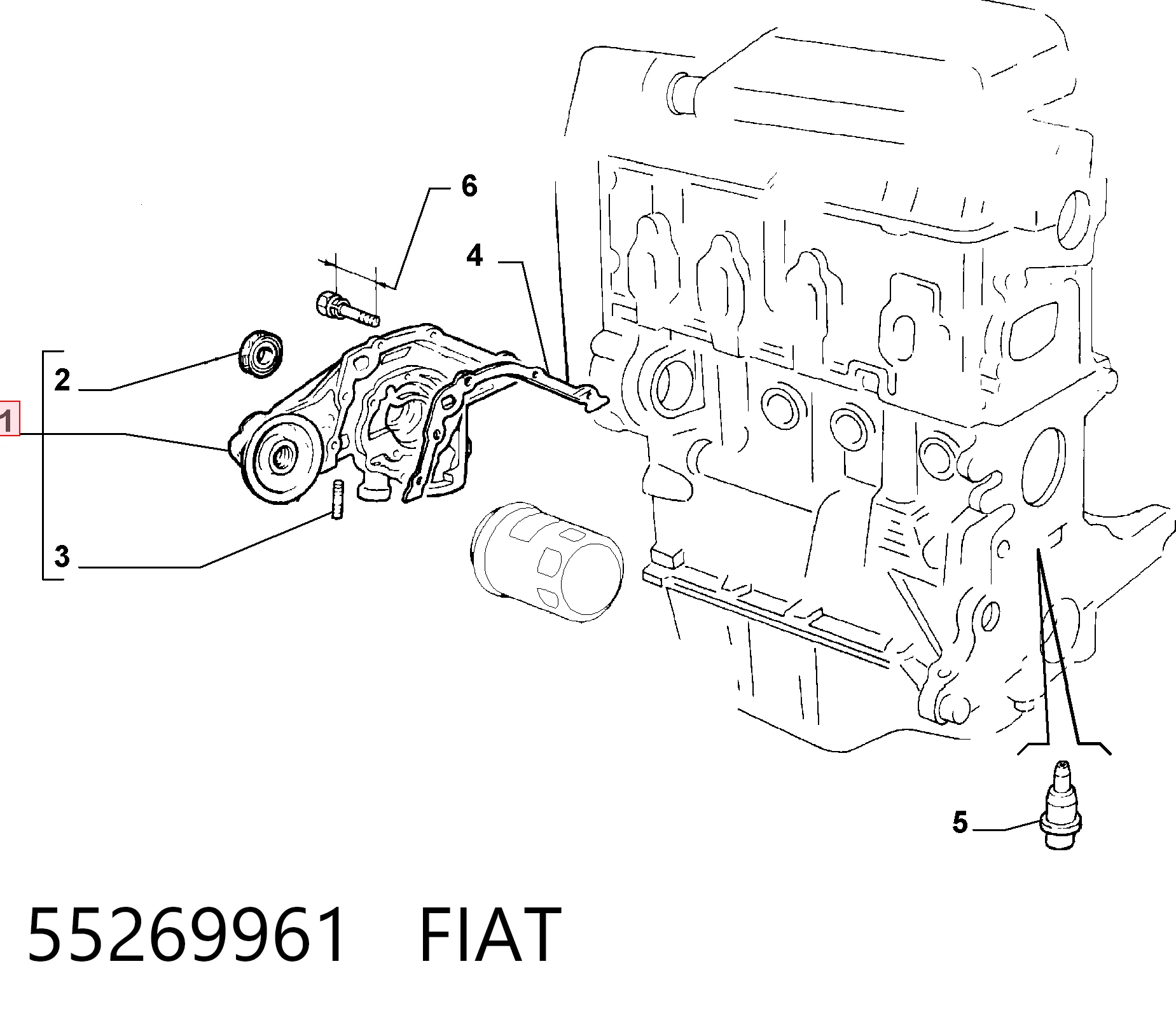 55269961 Fiat/Alfa/Lancia