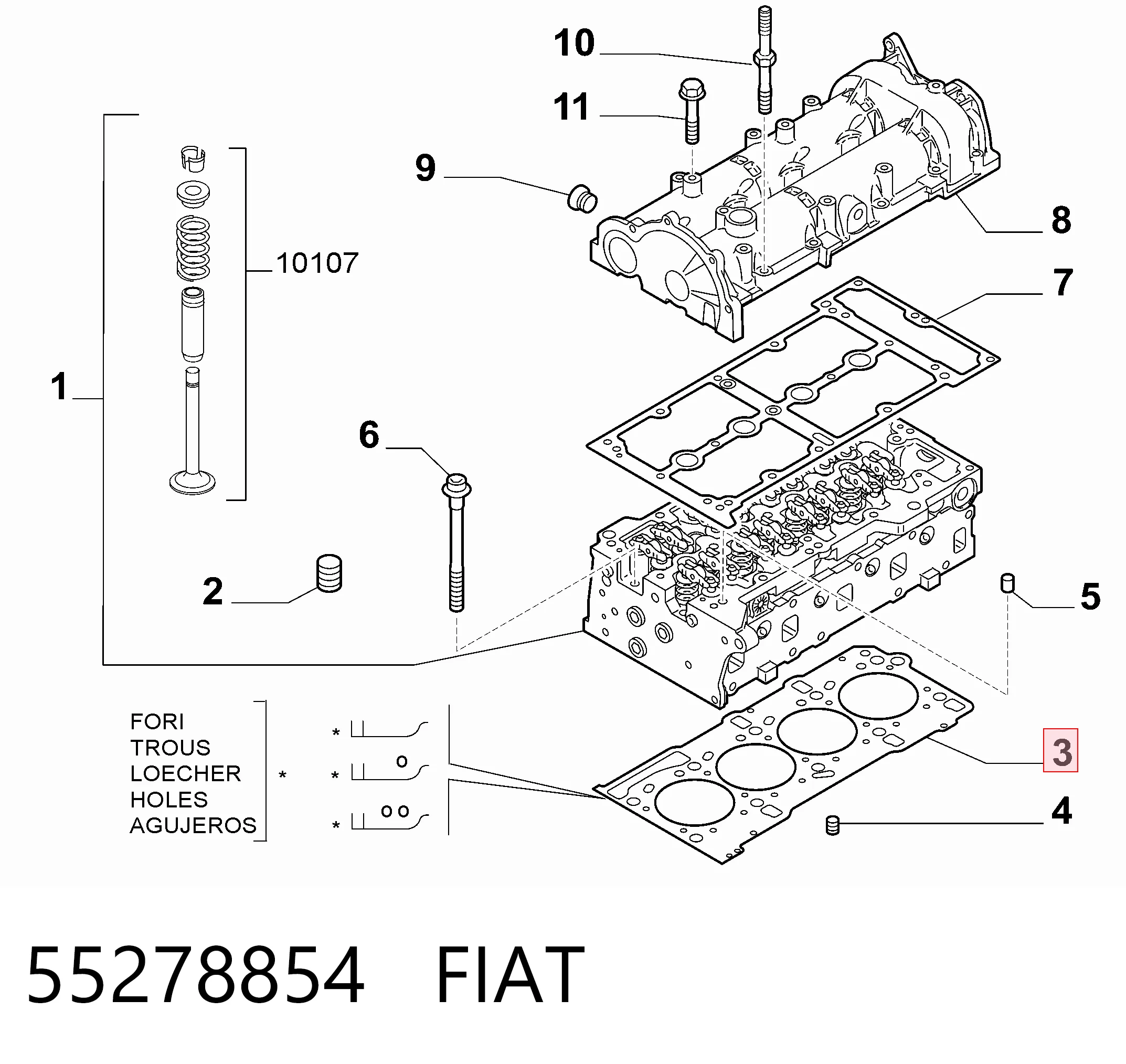 55278854 Fiat/Alfa/Lancia