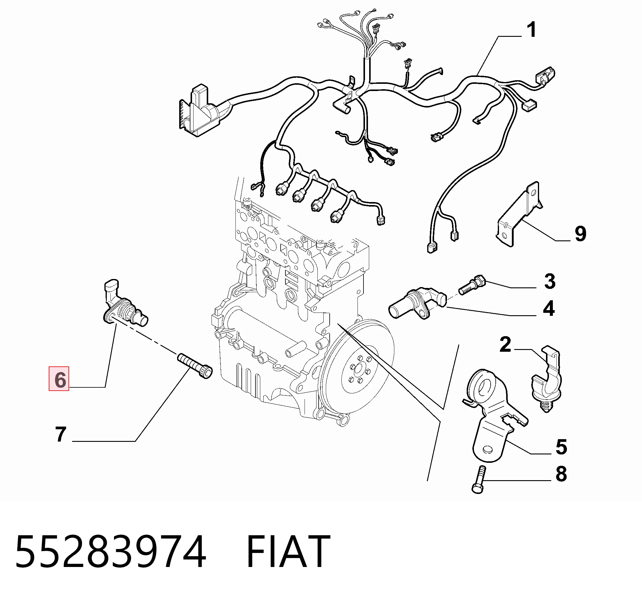 55283974 Fiat/Alfa/Lancia