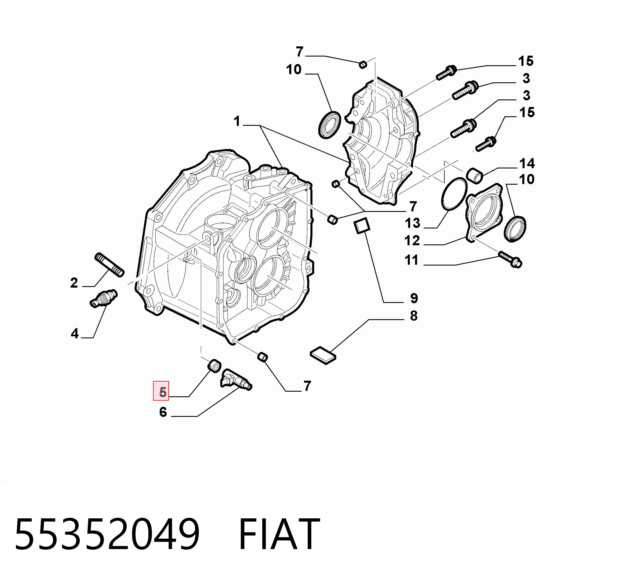 55352049 Fiat/Alfa/Lancia