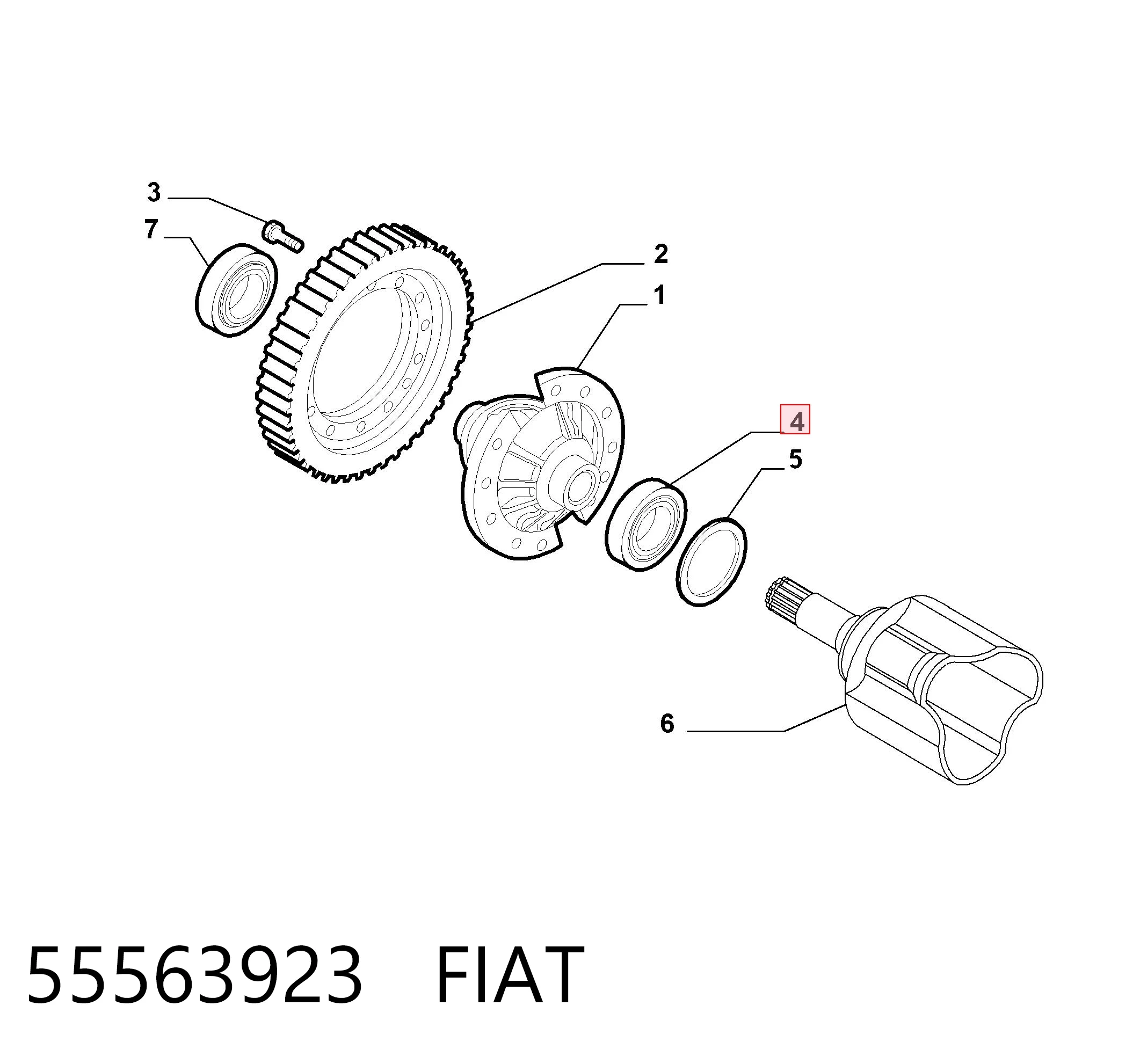 462021010 INA Cojinete de la transmisión