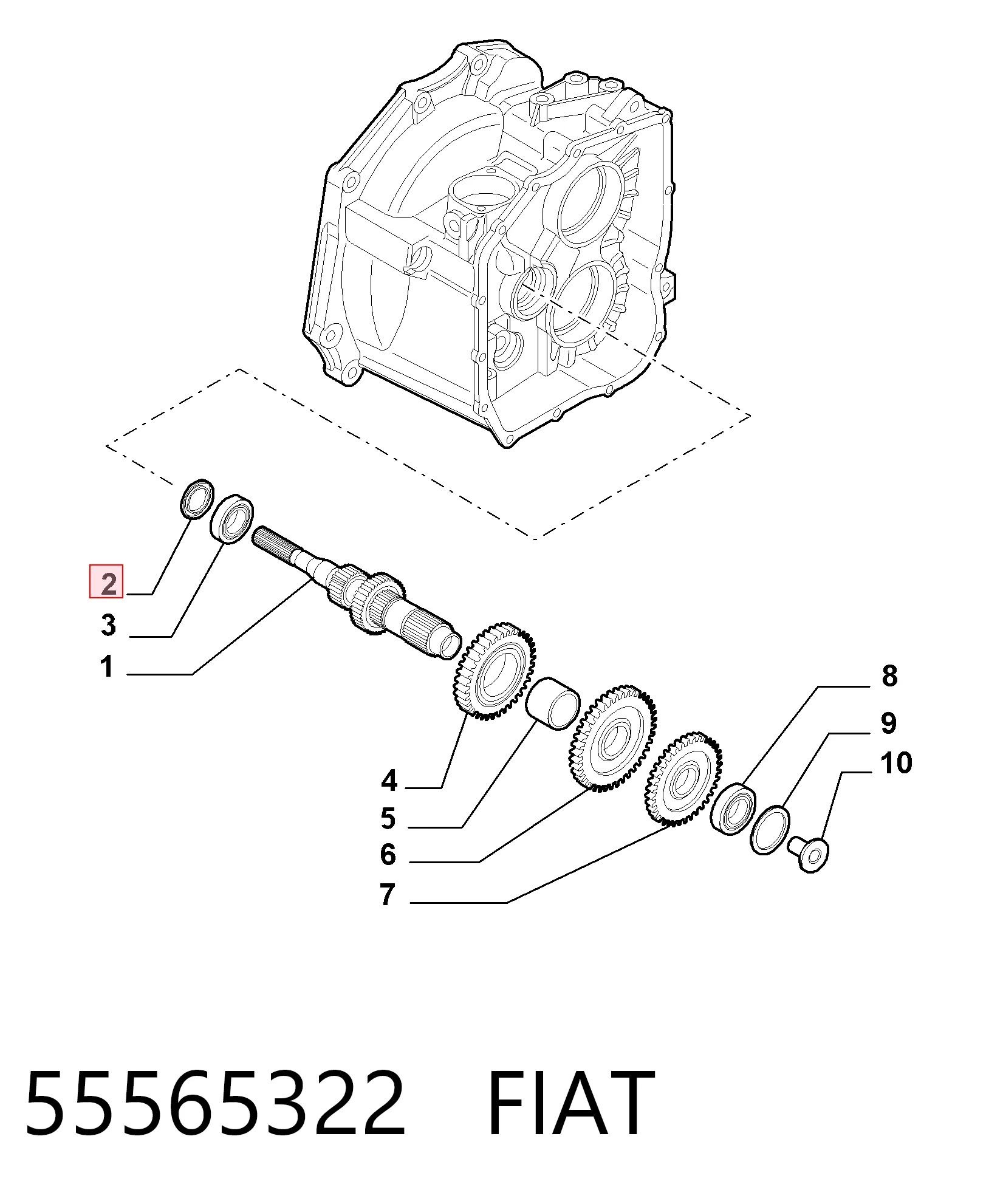 55565322 Fiat/Alfa/Lancia