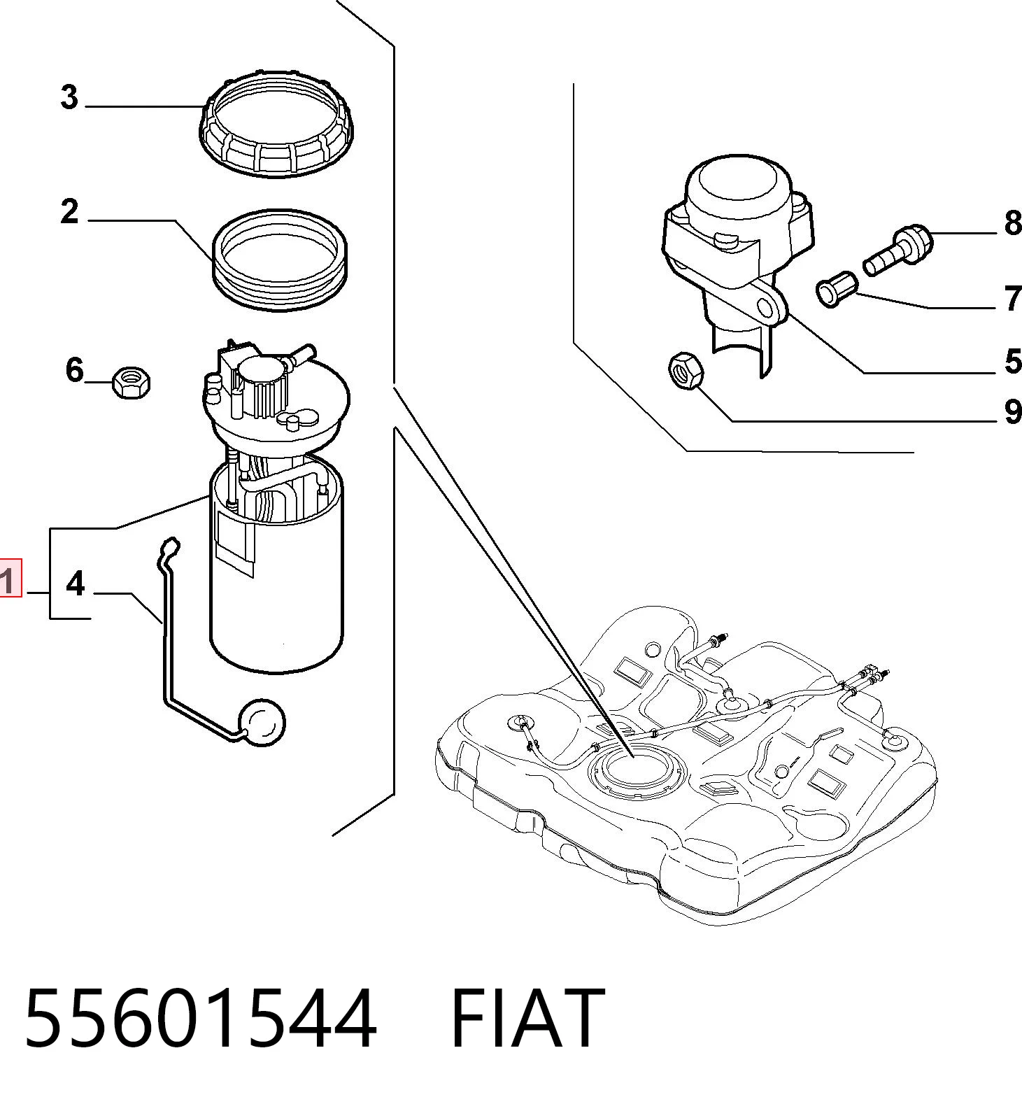 Bomba de combustible eléctrica sumergible  Magneti Marelli MAM00369M precio, desde 104,36 EUR