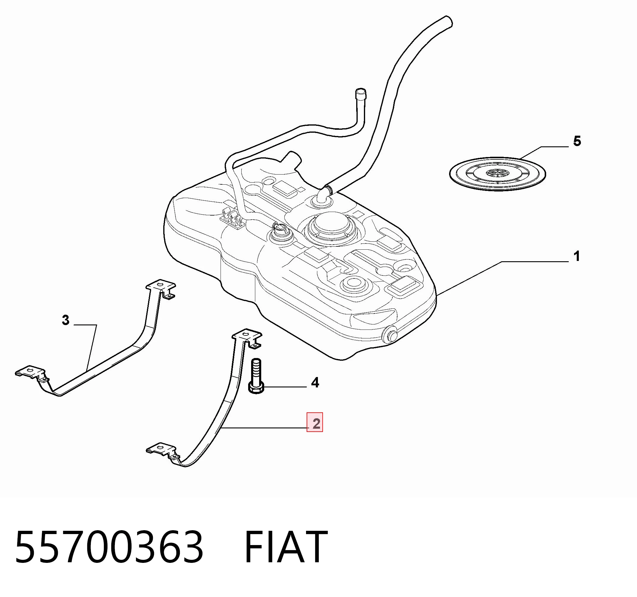 55700363 Fiat/Alfa/Lancia