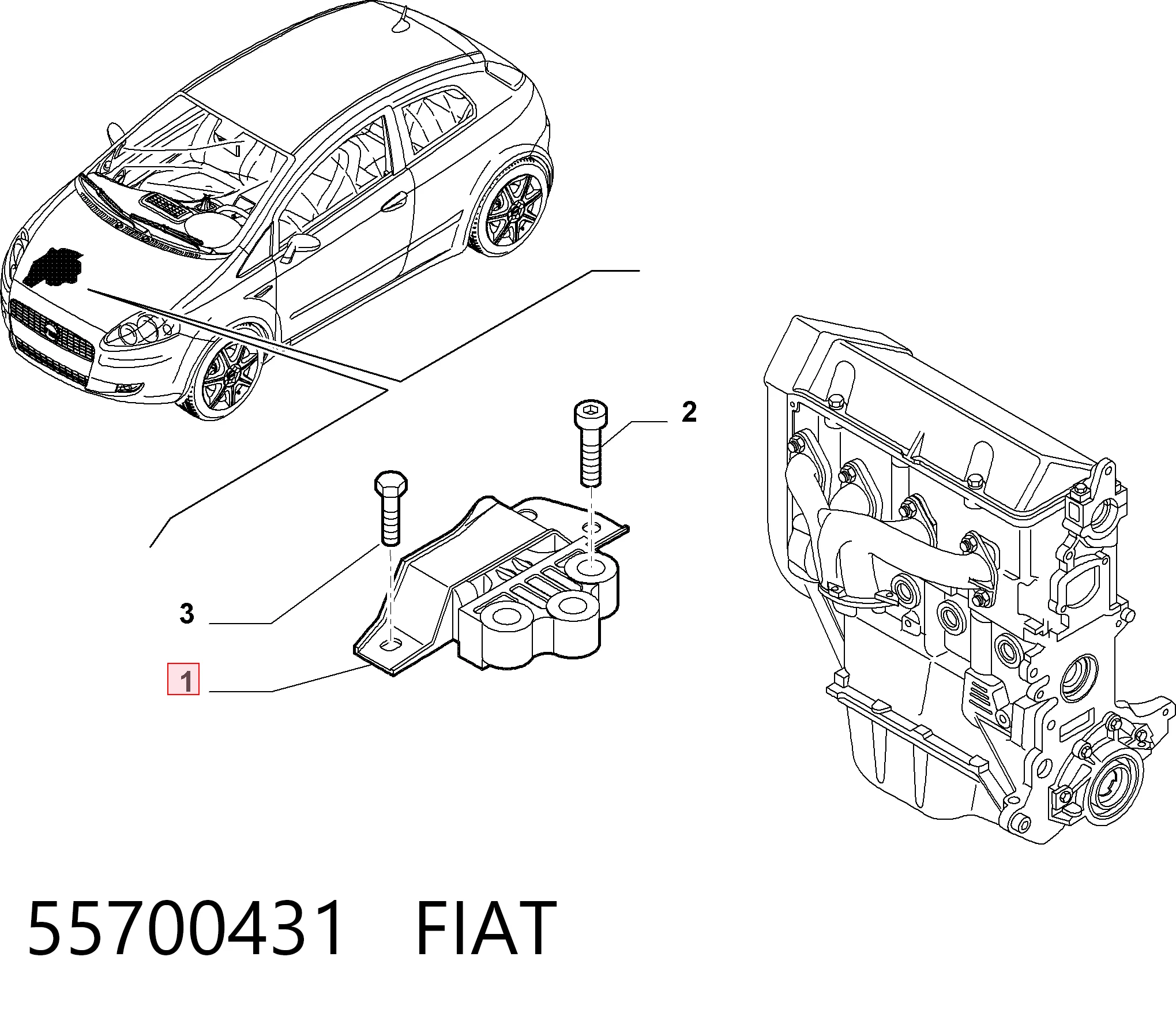 55700431 Fiat/Alfa/Lancia