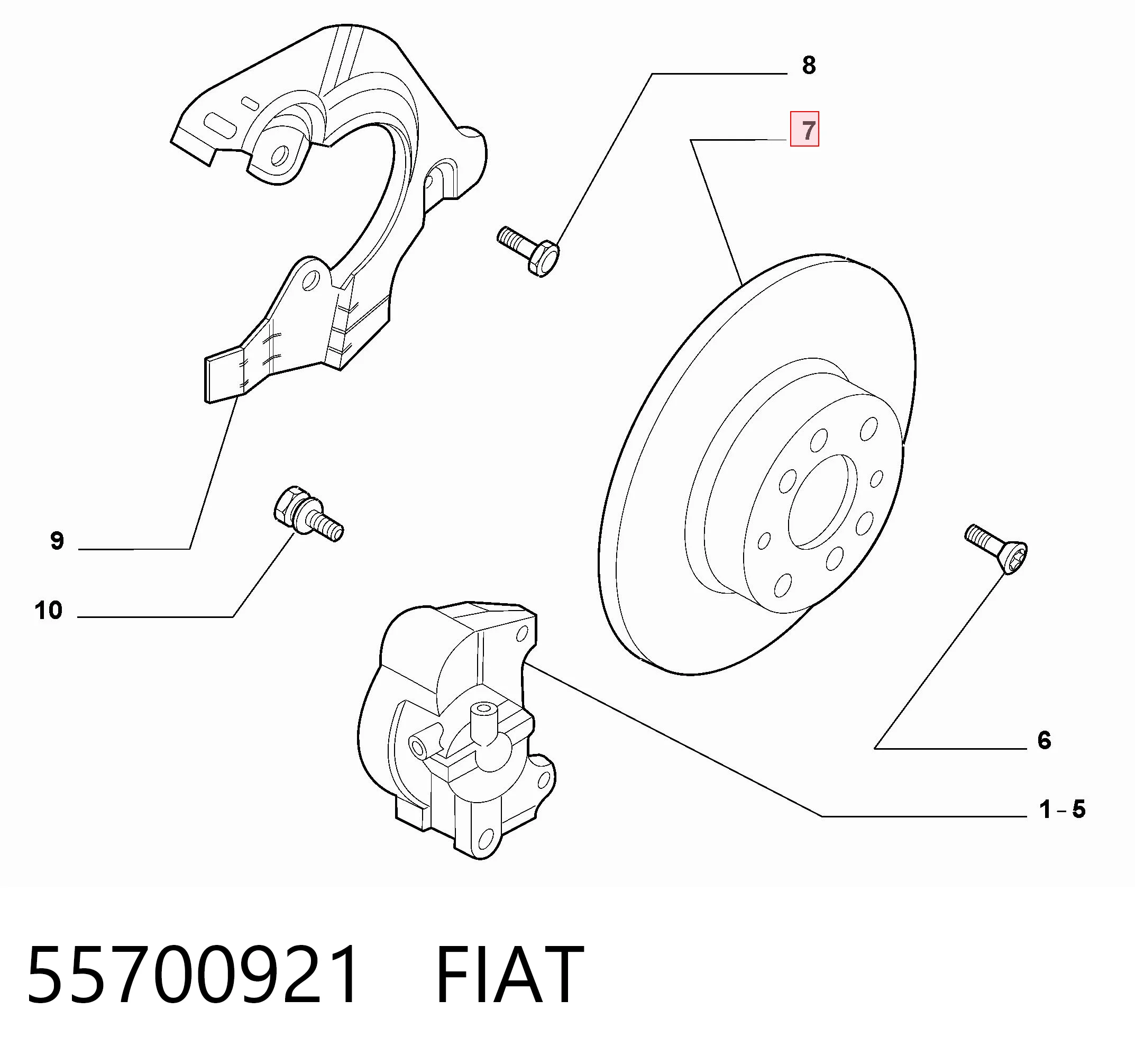 55700921 Fiat/Alfa/Lancia