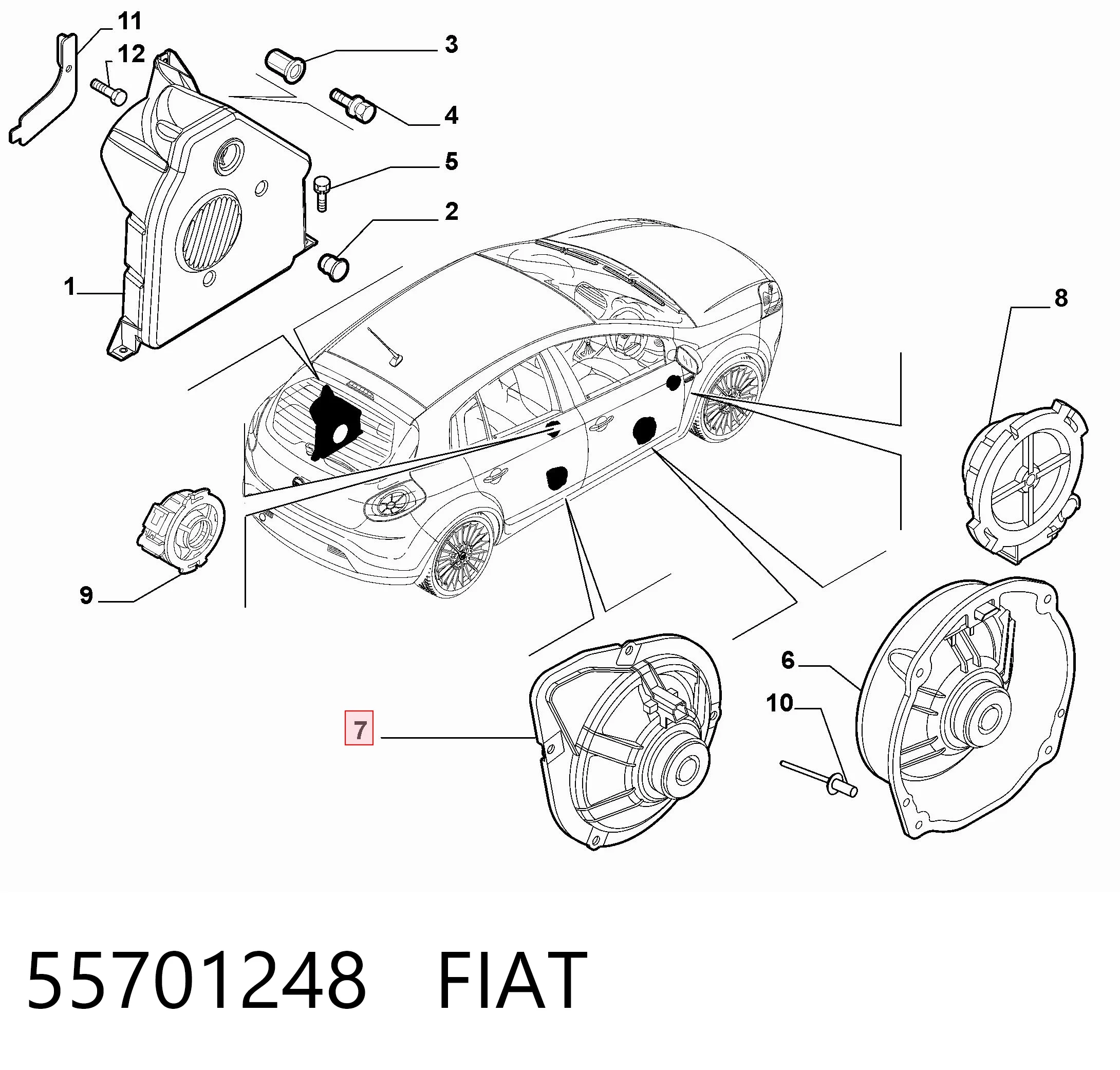 55701248 Fiat/Alfa/Lancia