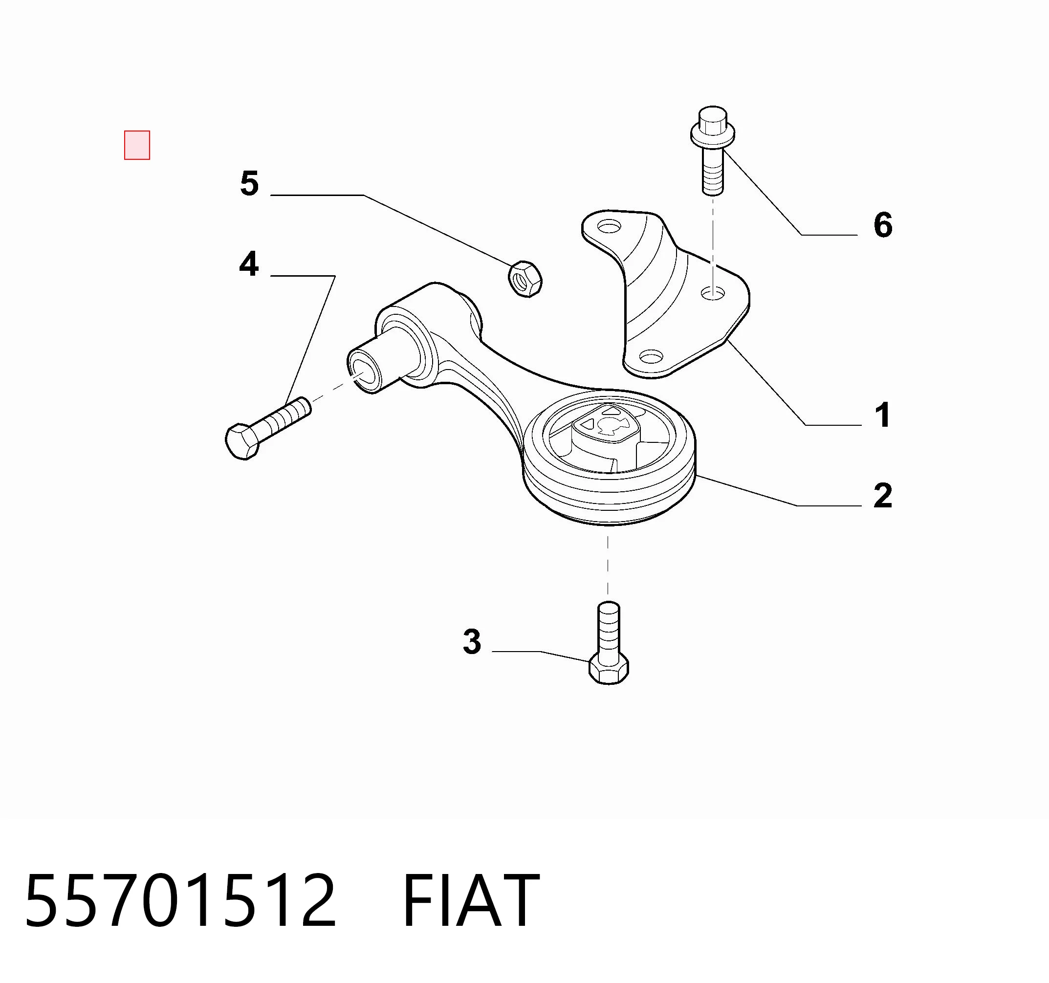 55701512 Fiat/Alfa/Lancia