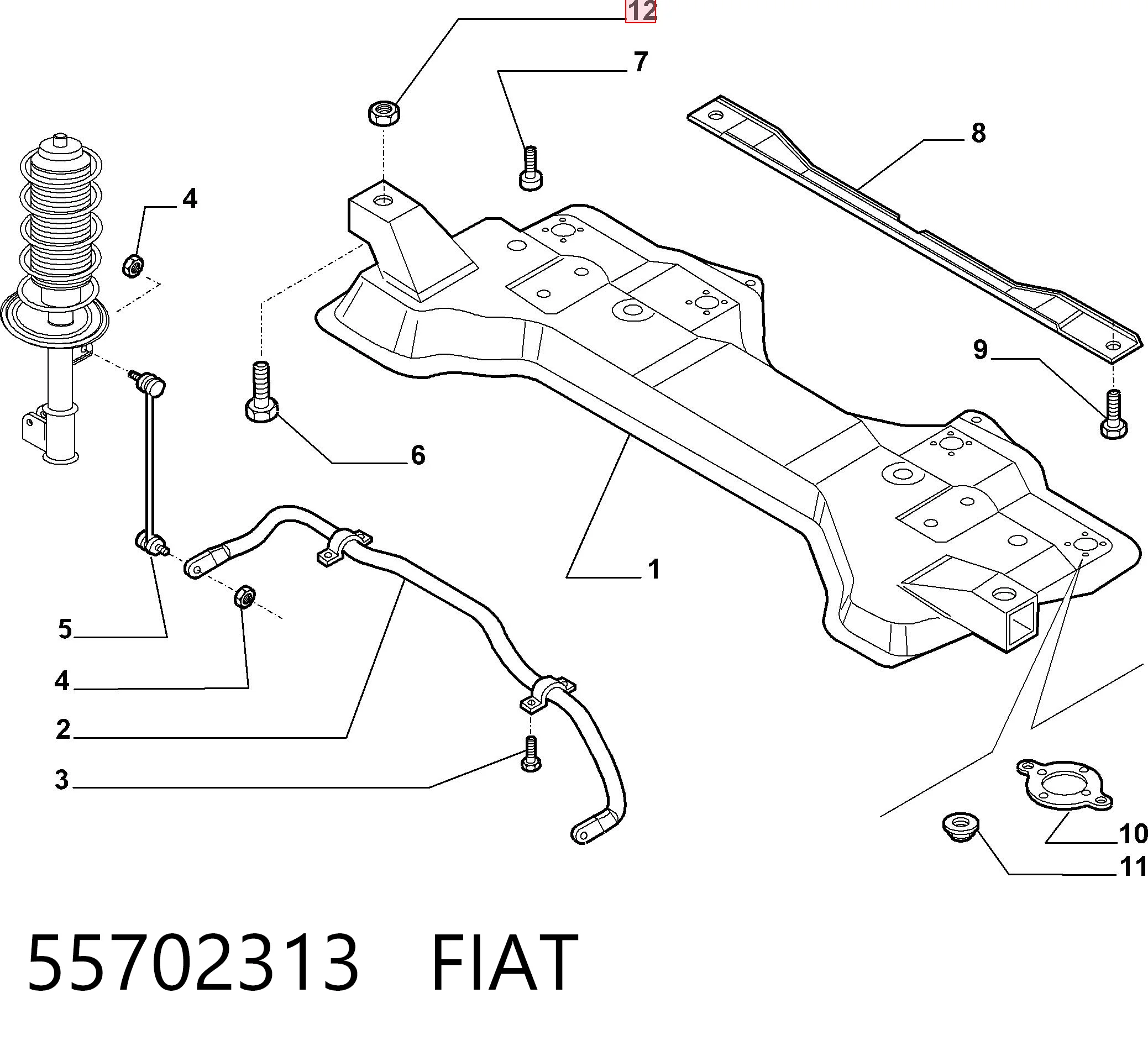 55702313 Fiat/Alfa/Lancia