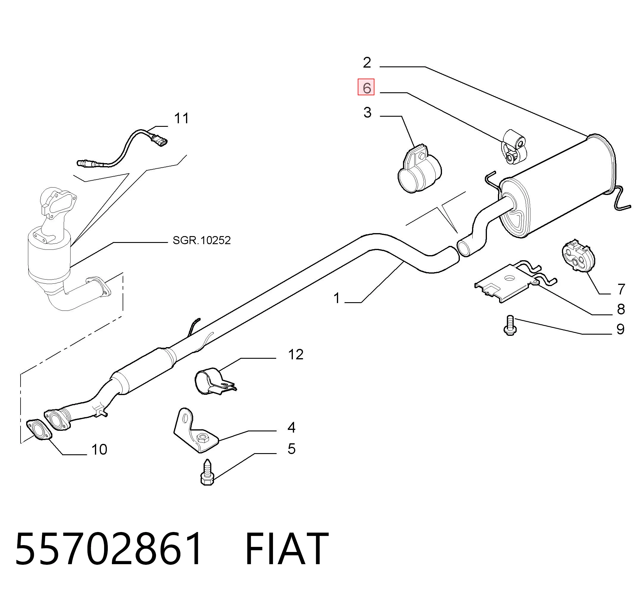 55702861 Fiat/Alfa/Lancia