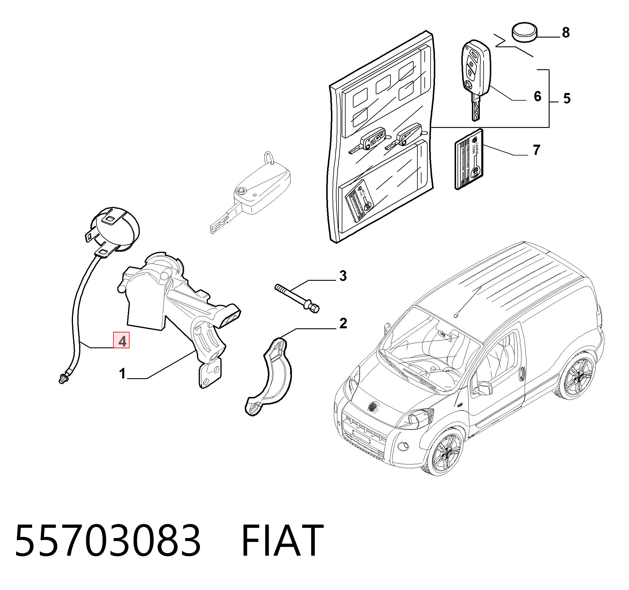 55703083 Fiat/Alfa/Lancia