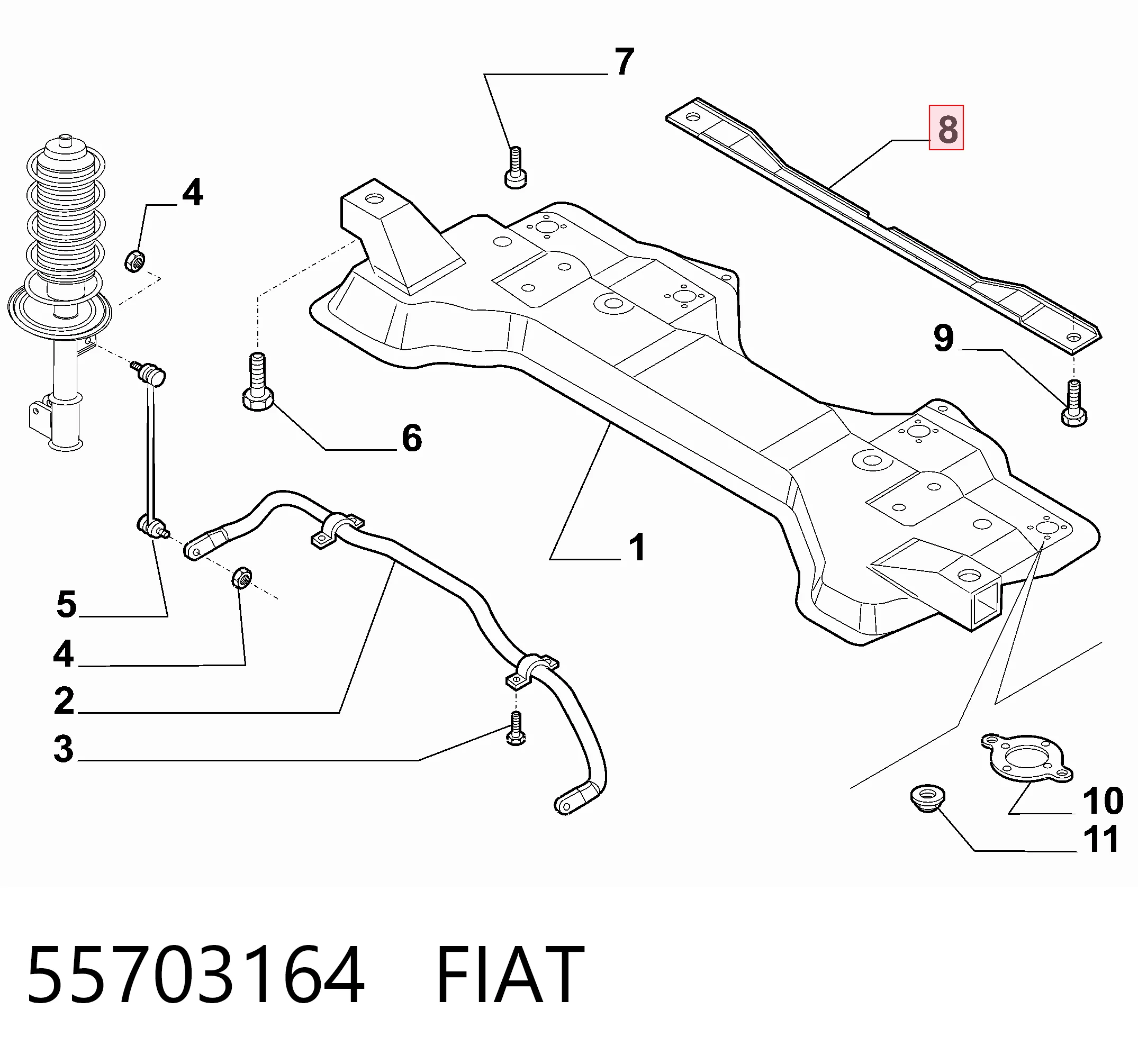 55703164 Fiat/Alfa/Lancia