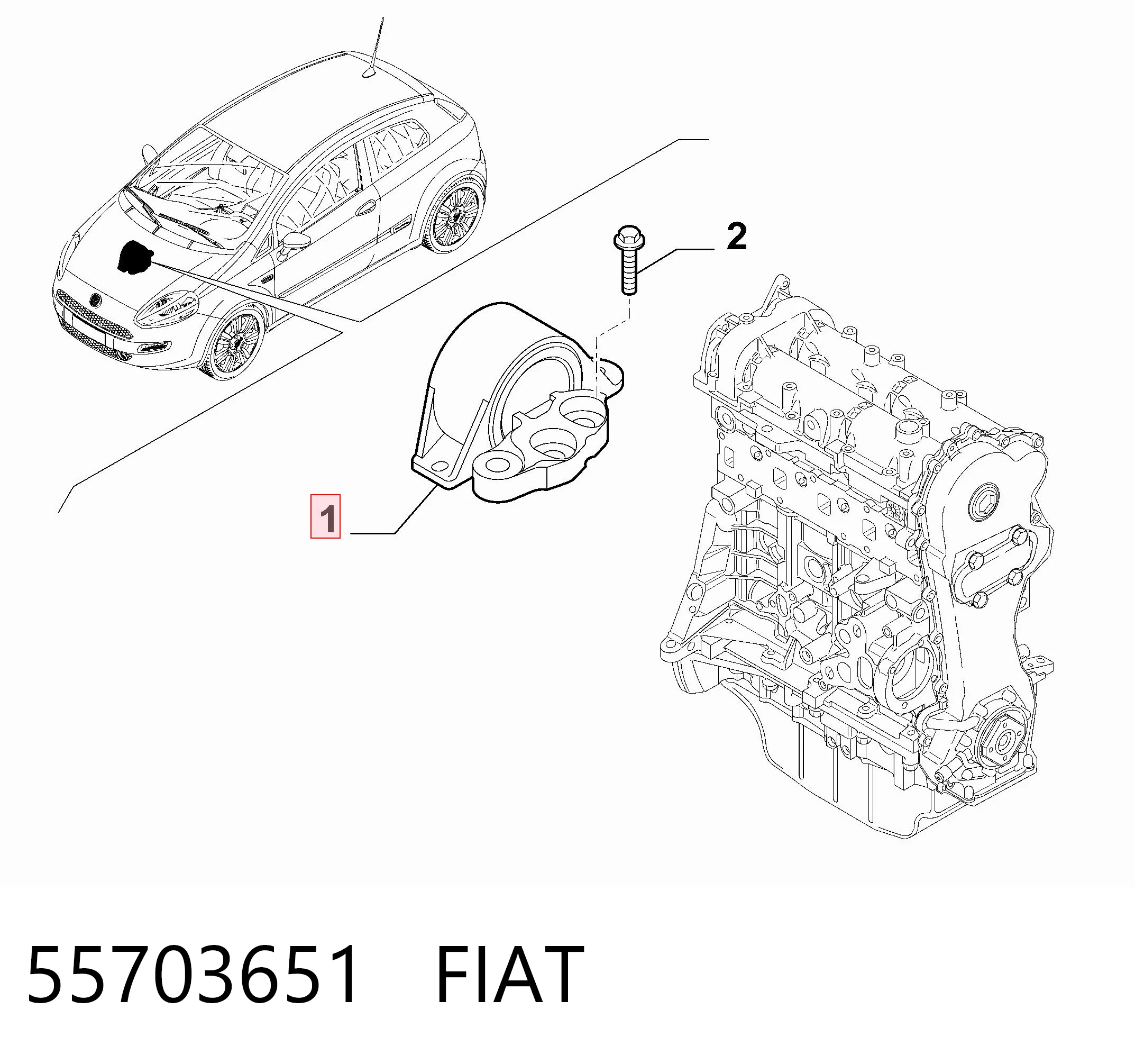 55703651 Fiat/Alfa/Lancia