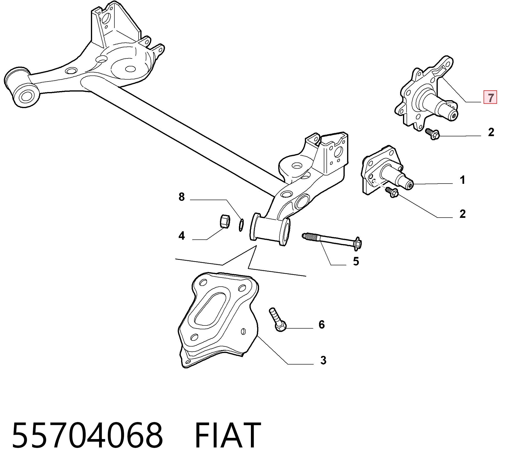 55704068 Fiat/Alfa/Lancia