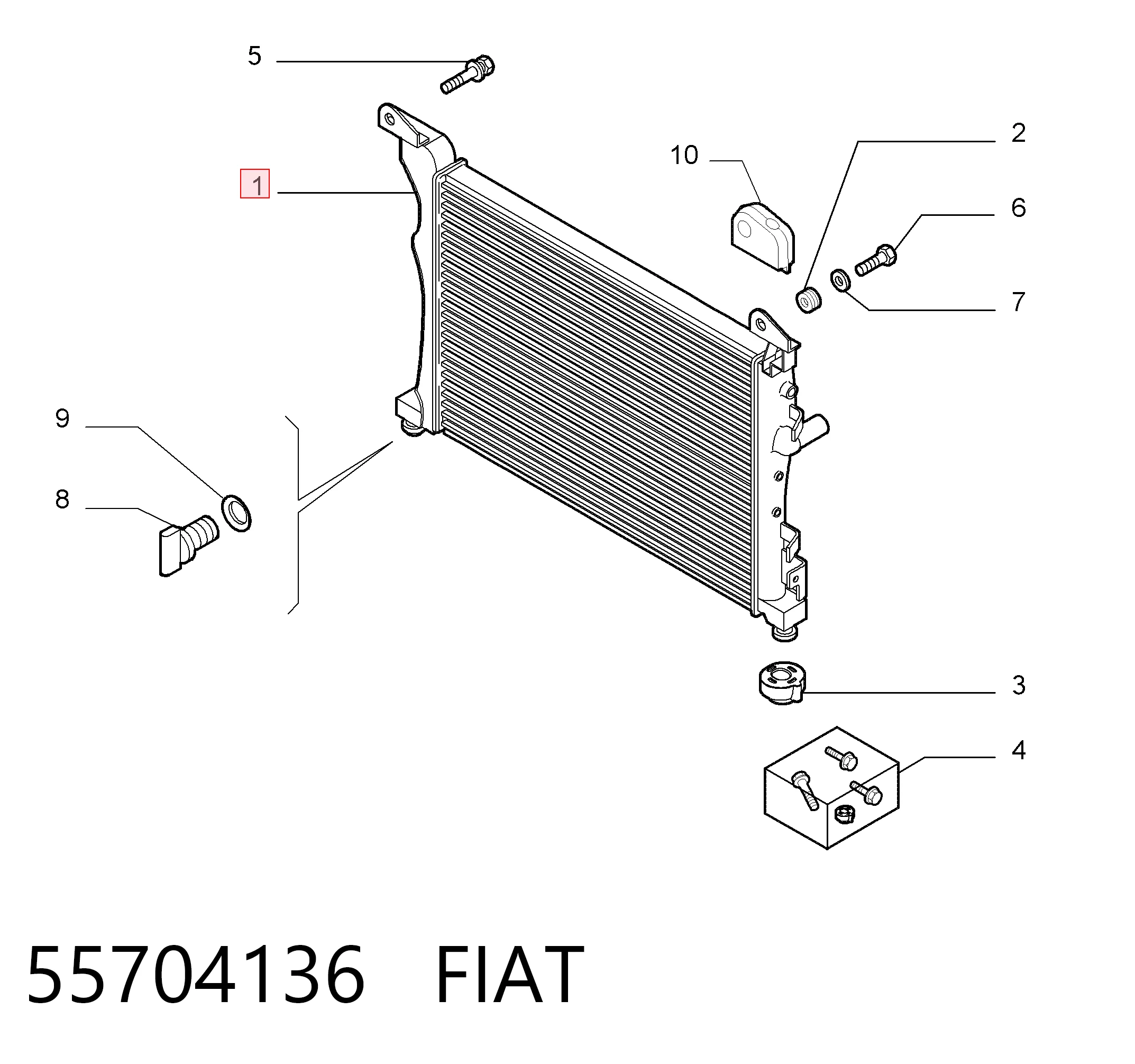 55704136 Fiat/Alfa/Lancia