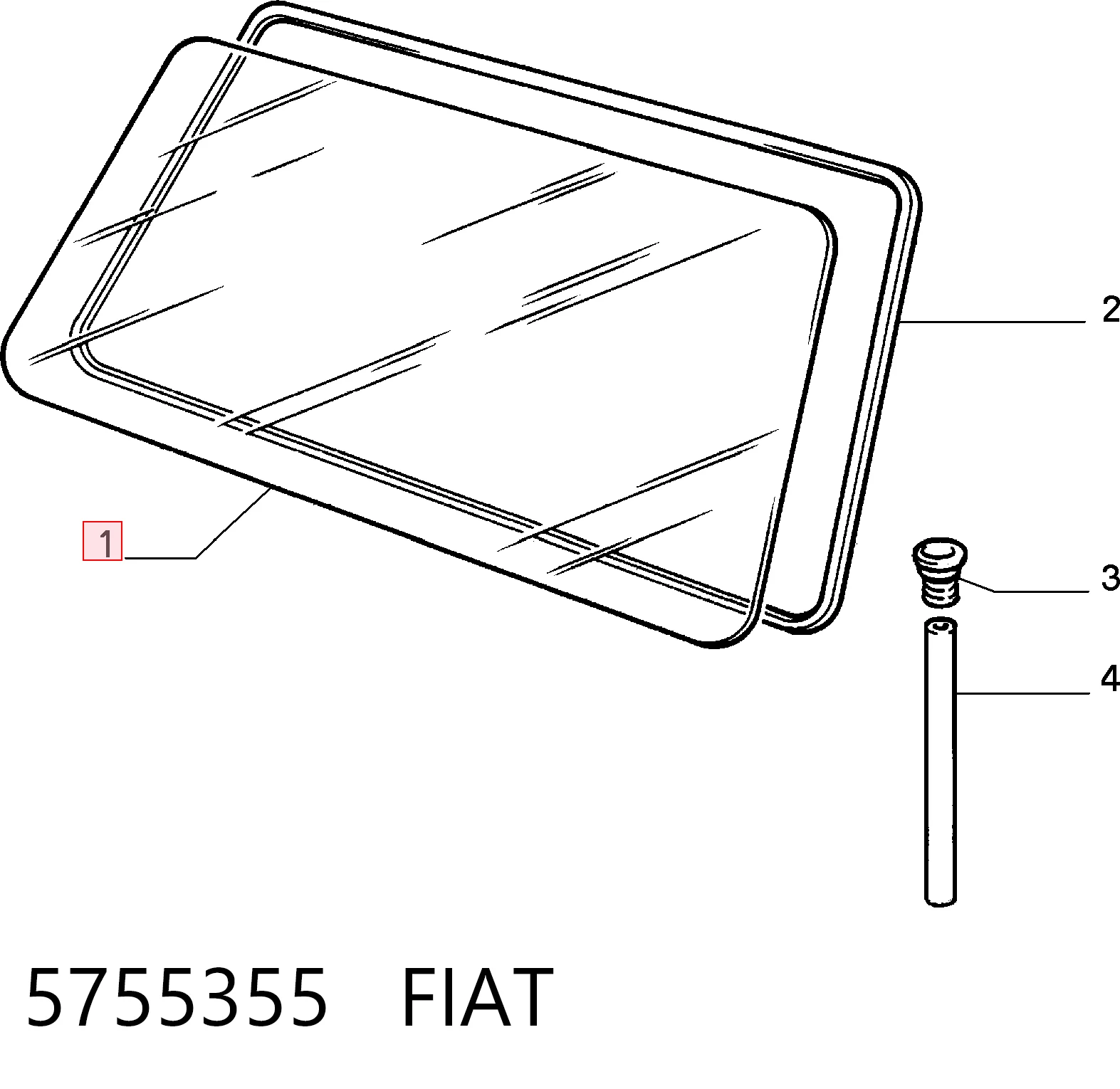 Comprar Parabrisas Fiat Panda I 141A a bajo precio