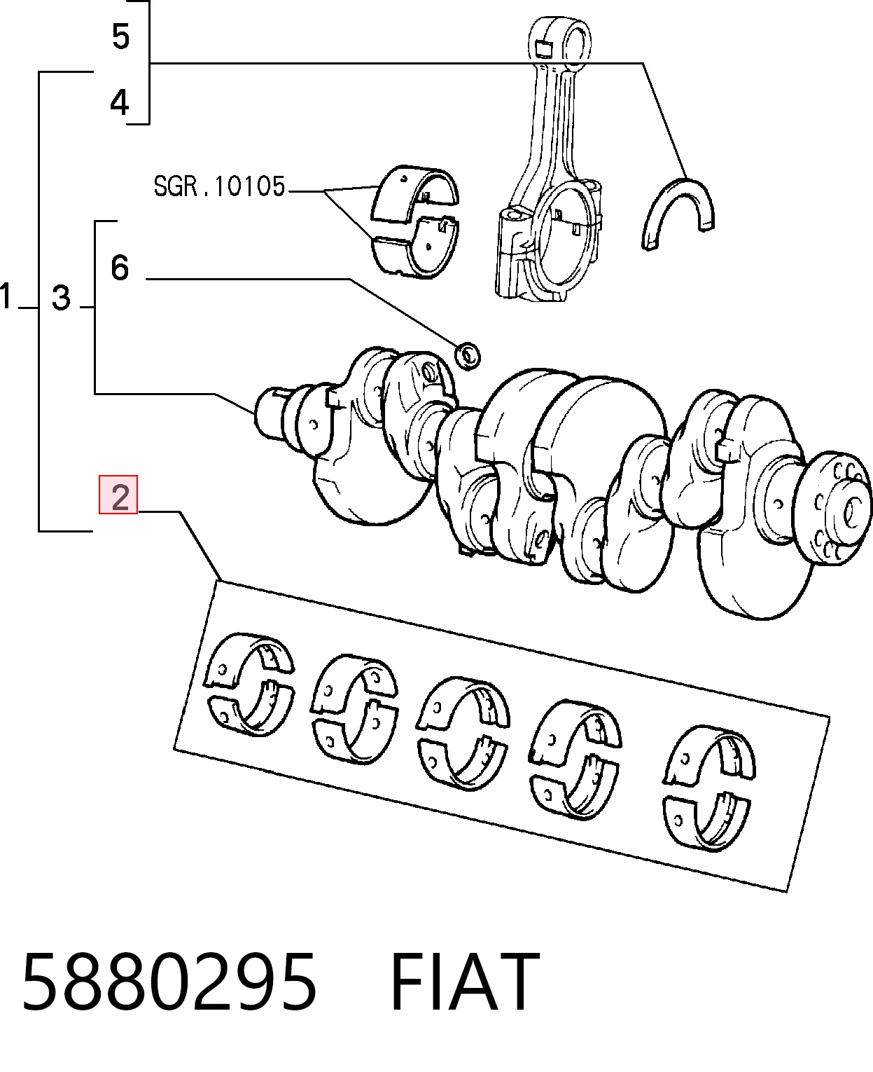 5880295 Fiat/Alfa/Lancia