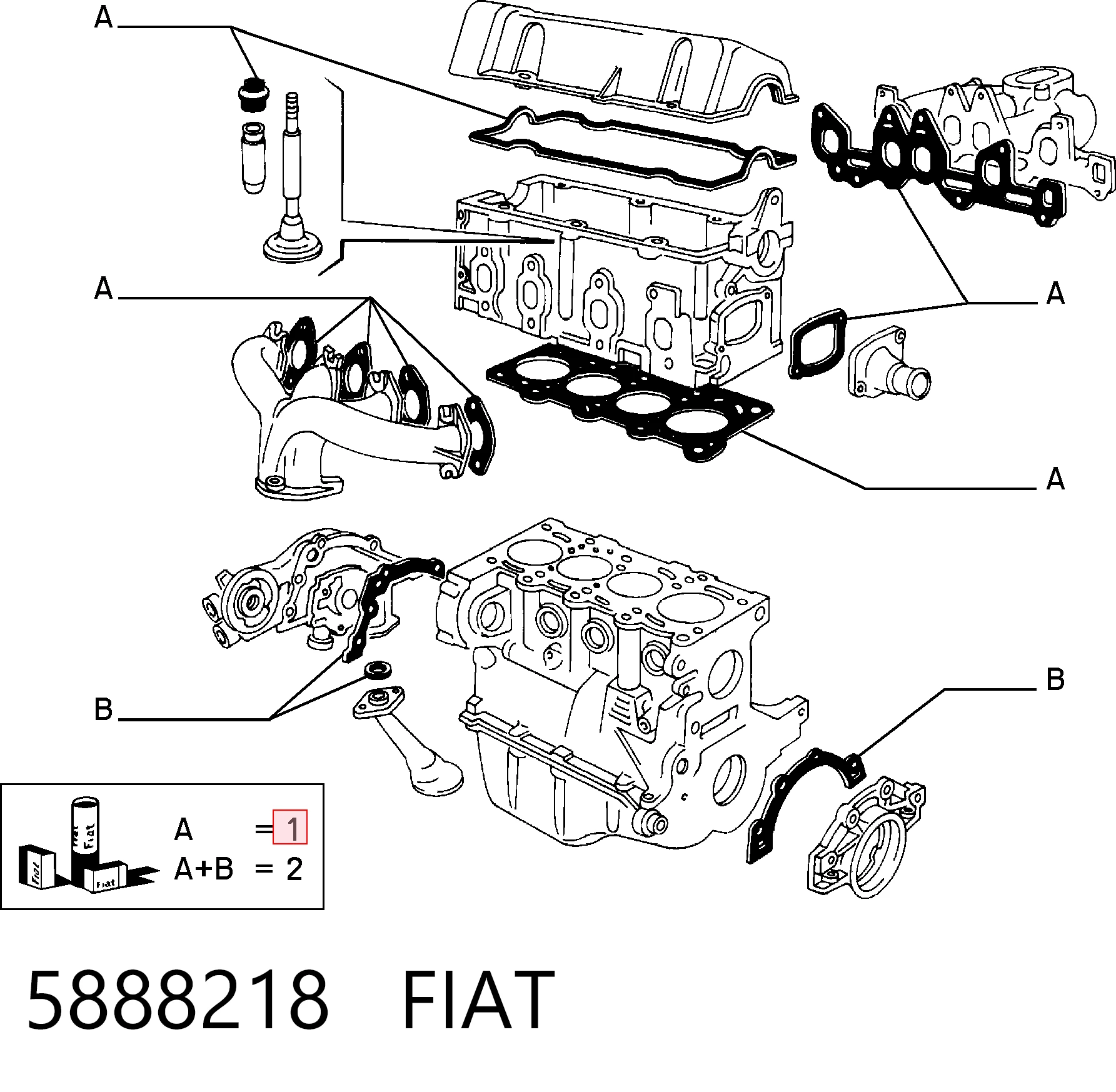 5888218 Fiat/Alfa/Lancia
