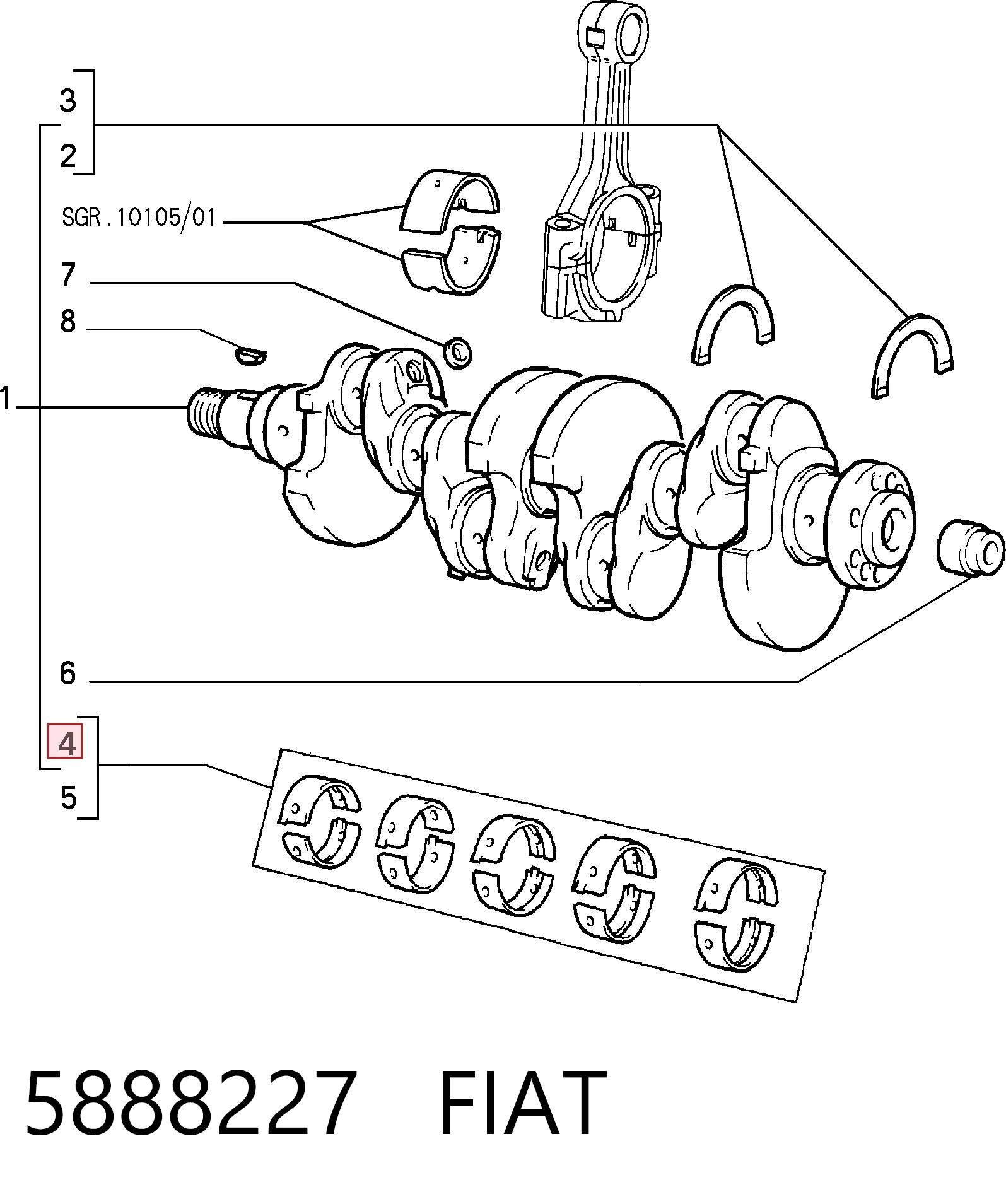 5888227 Fiat/Alfa/Lancia