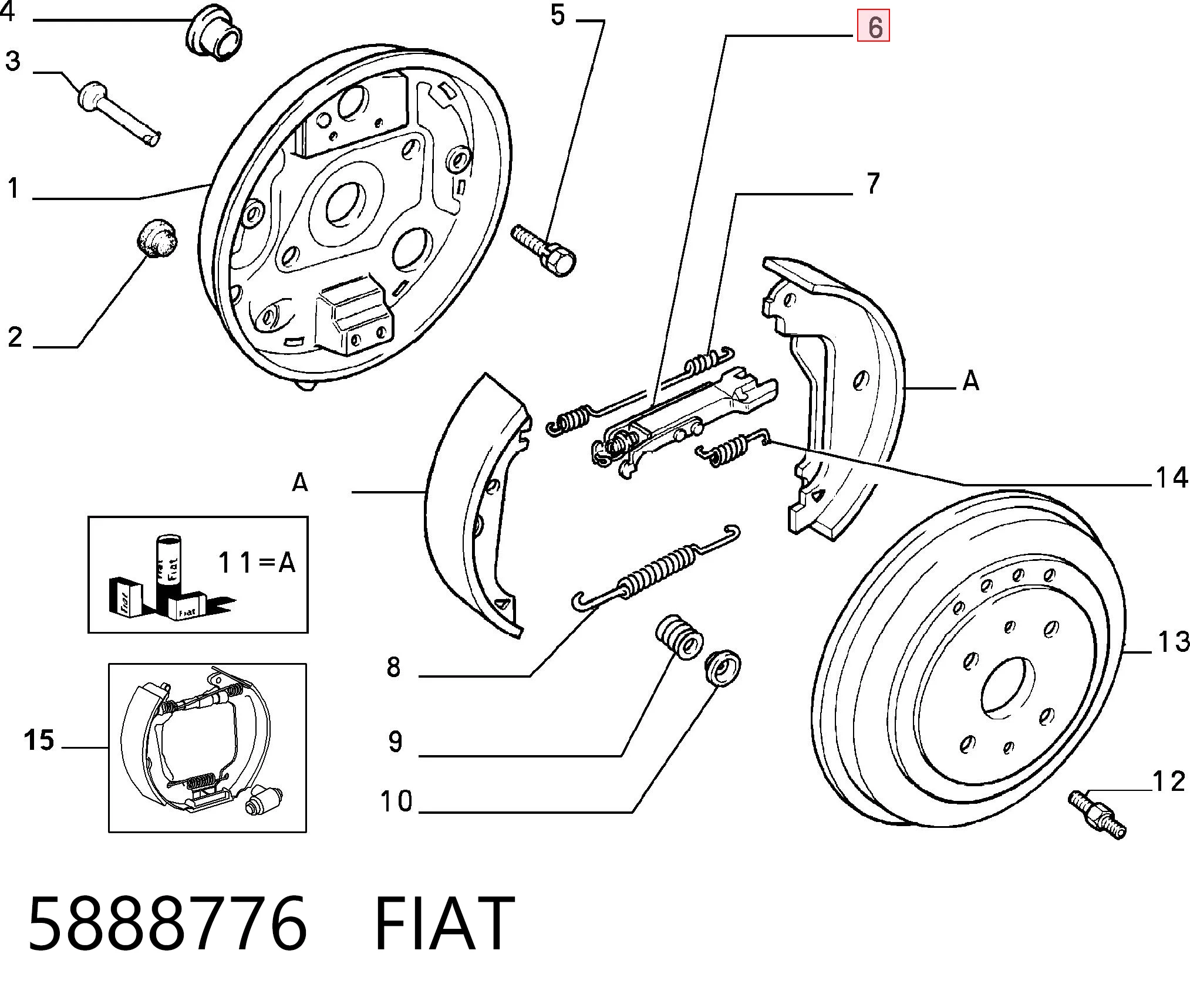 5888776 Fiat/Alfa/Lancia