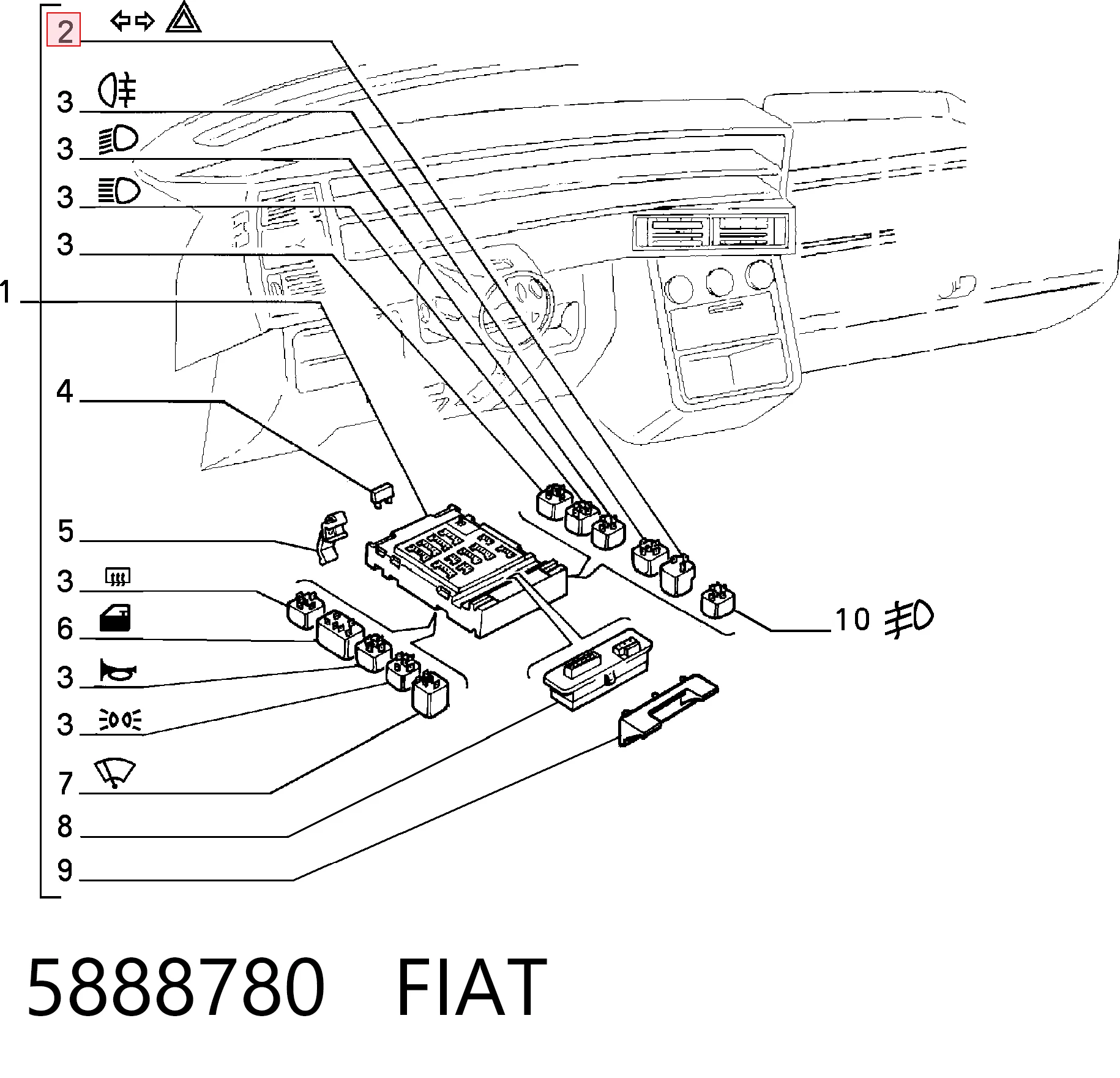 5888780 Fiat/Alfa/Lancia