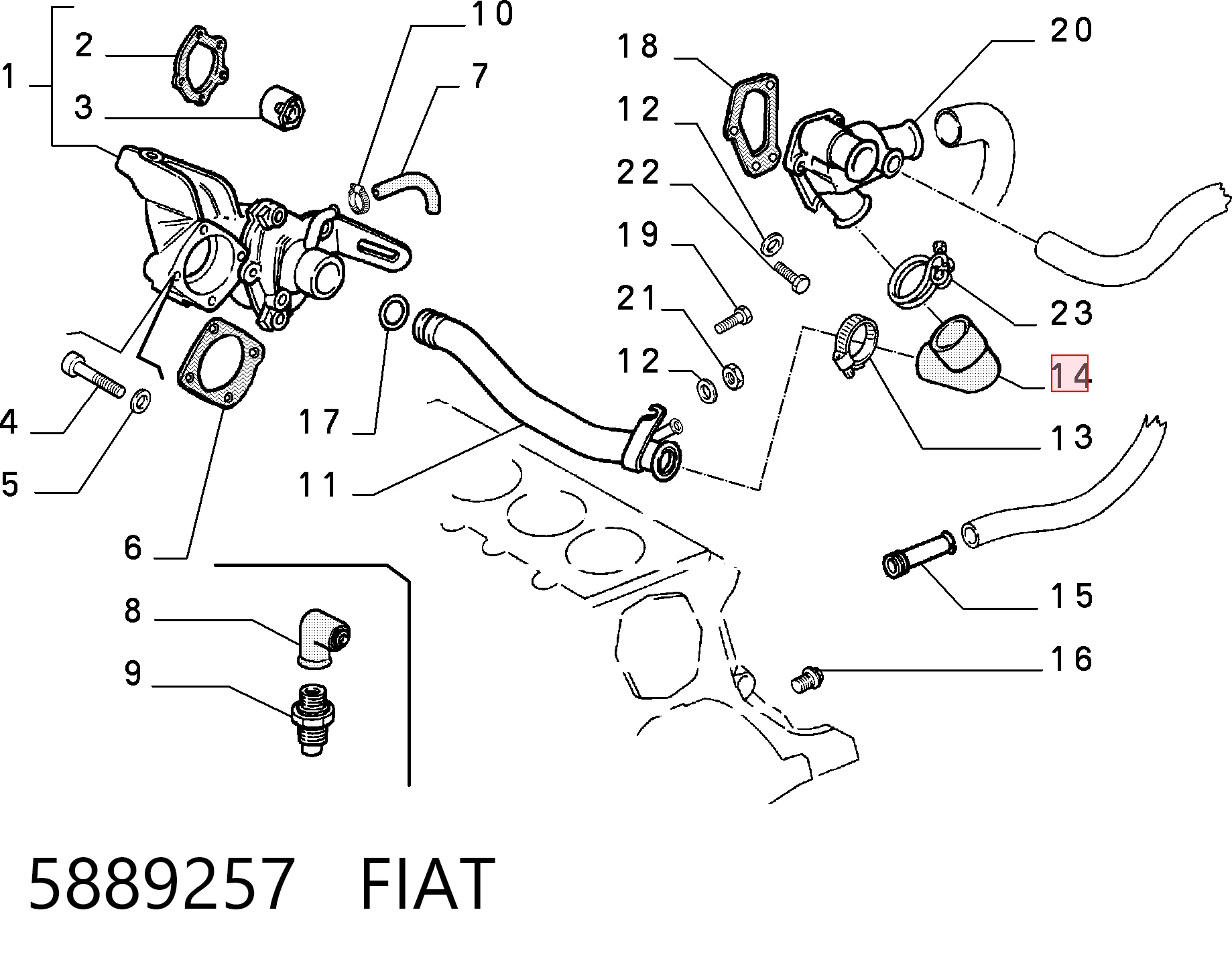 5889257 Fiat/Alfa/Lancia