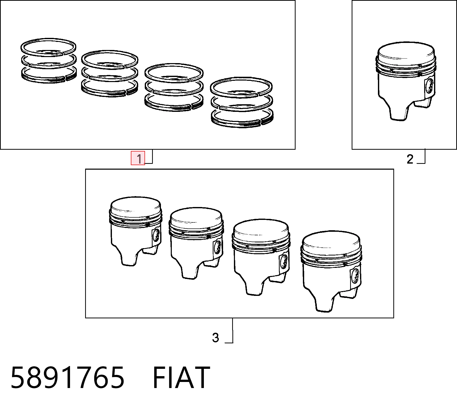 5891765 Fiat/Alfa/Lancia