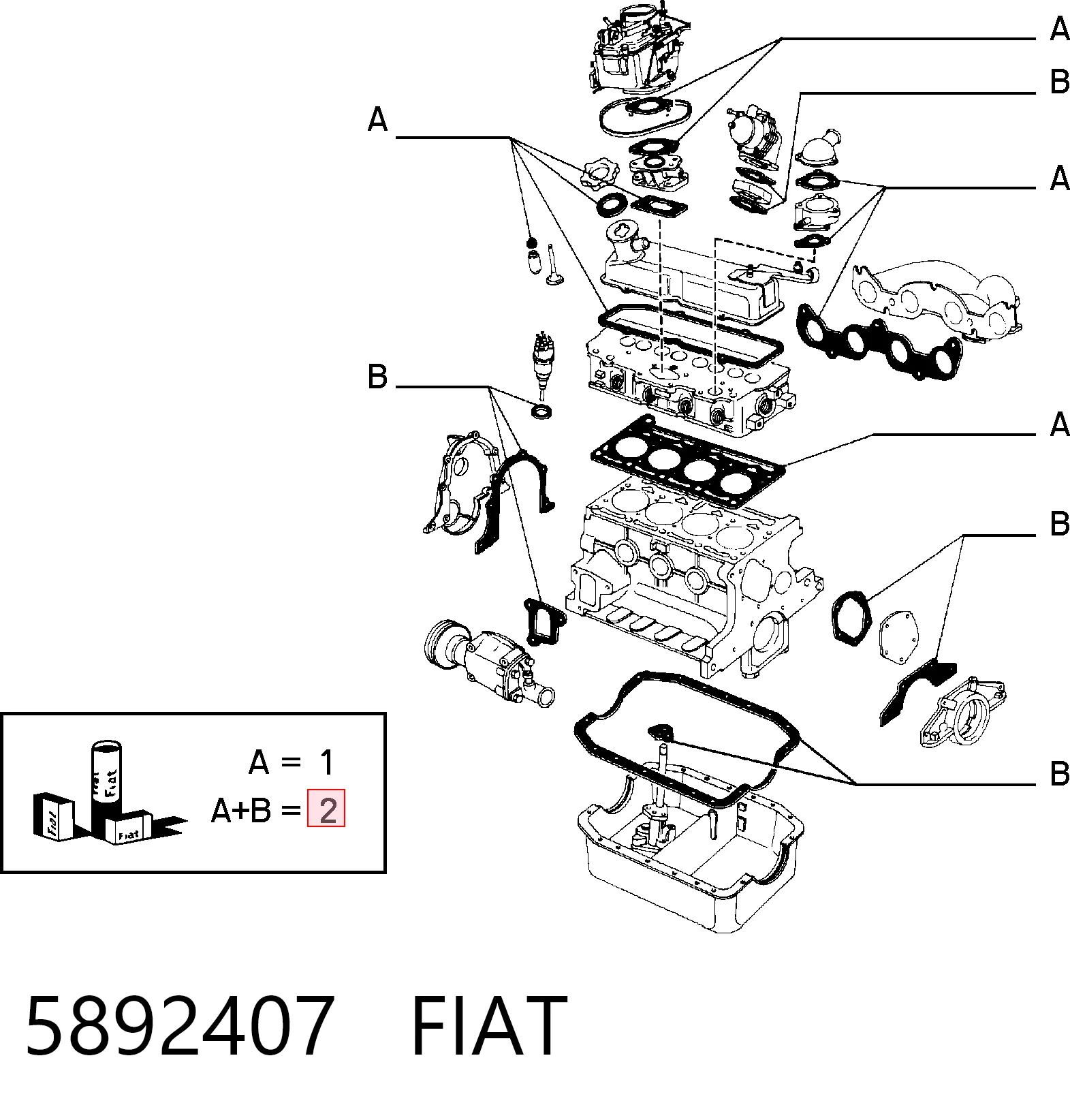 5892407 Fiat/Alfa/Lancia