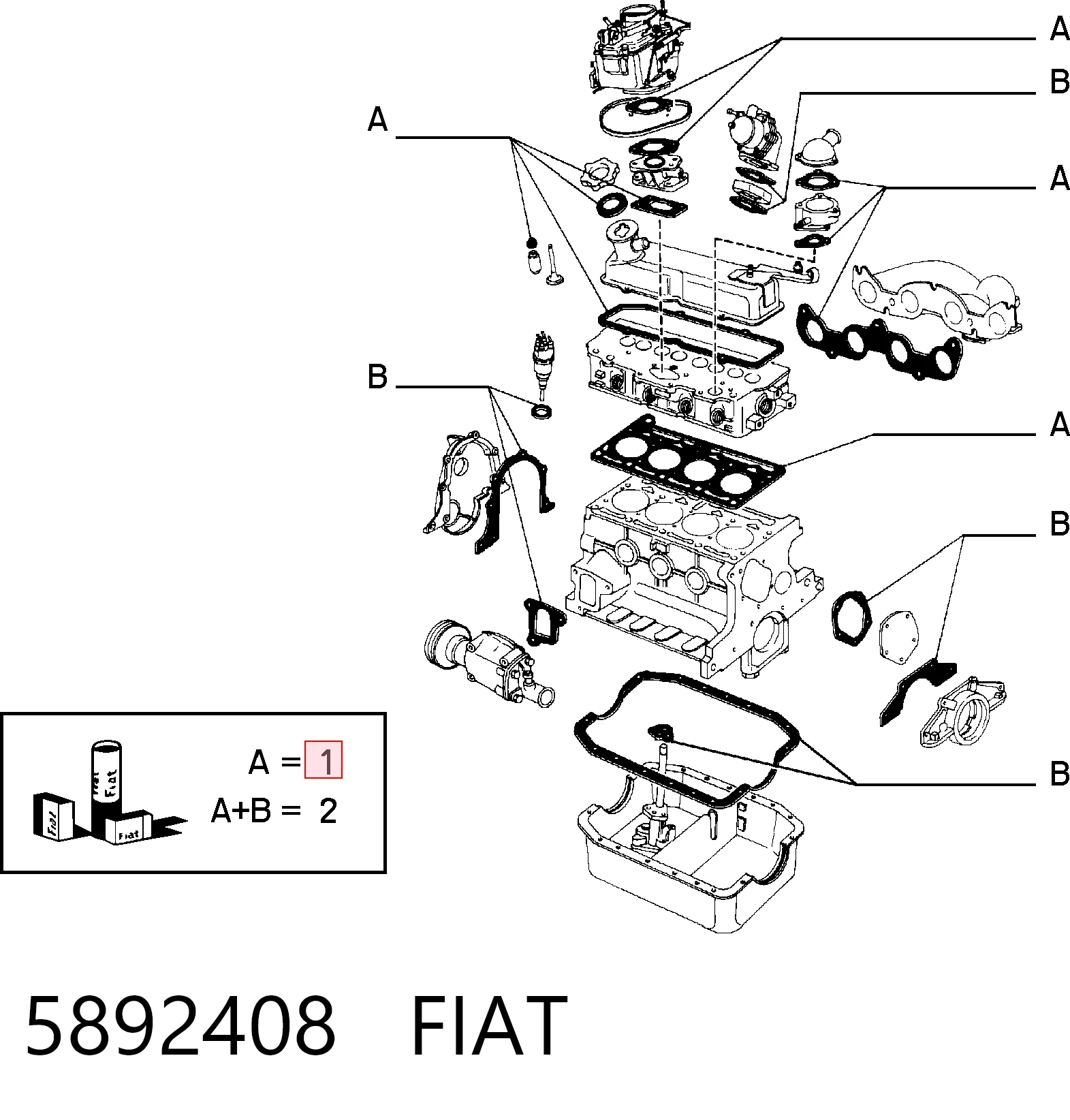 5892408 Fiat/Alfa/Lancia