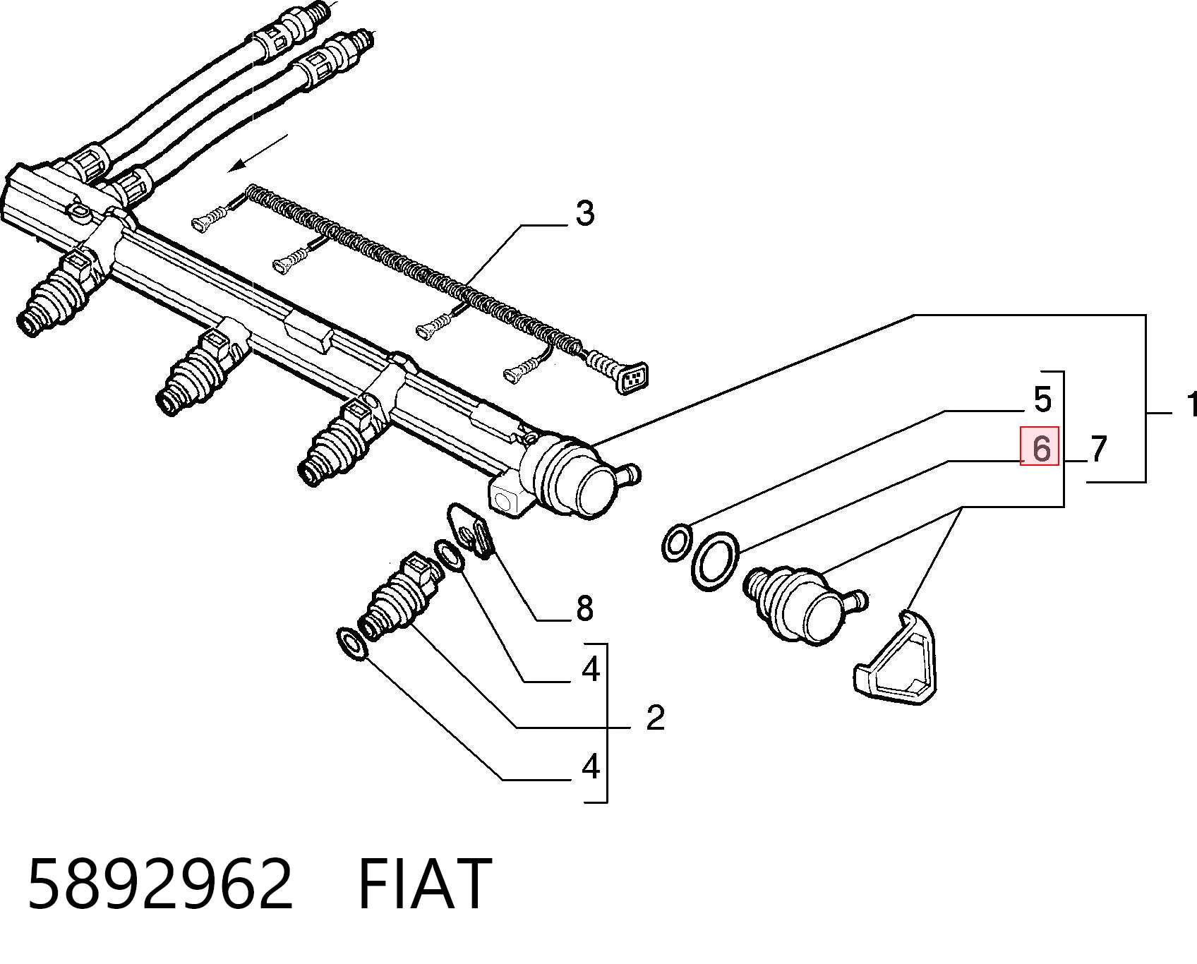5892962 Fiat/Alfa/Lancia