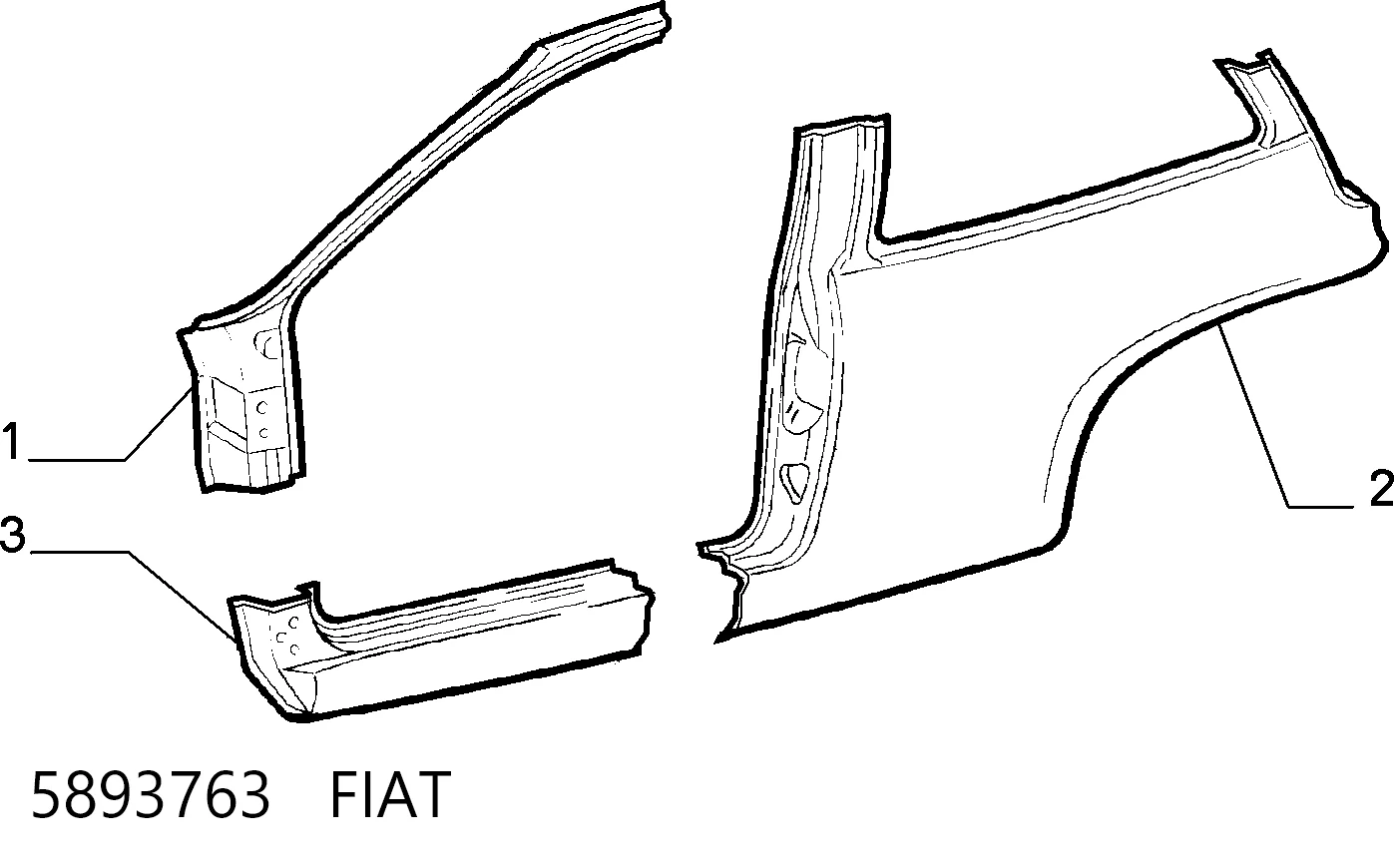 5893763 Fiat/Alfa/Lancia