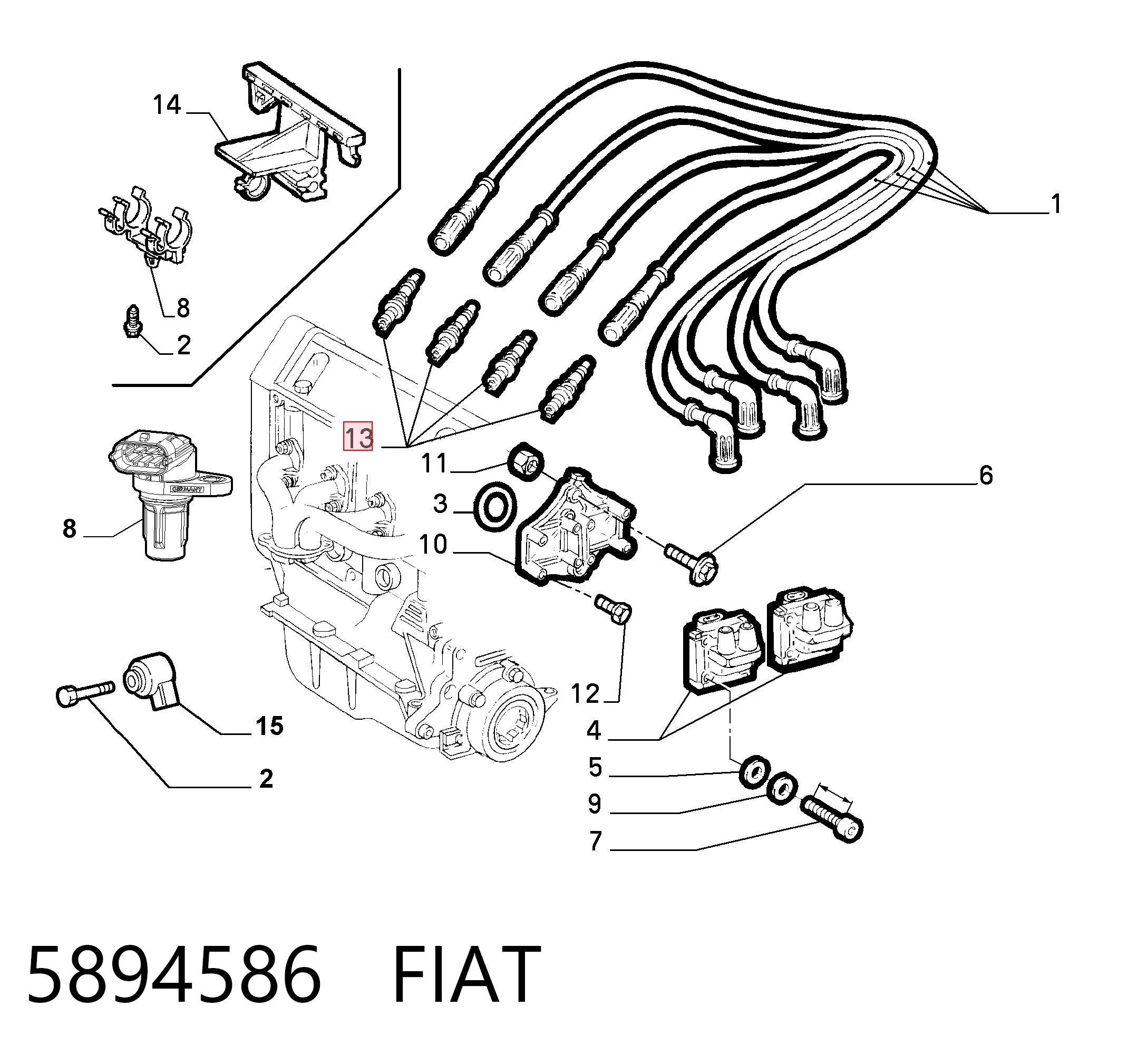 5894586 Fiat/Alfa/Lancia
