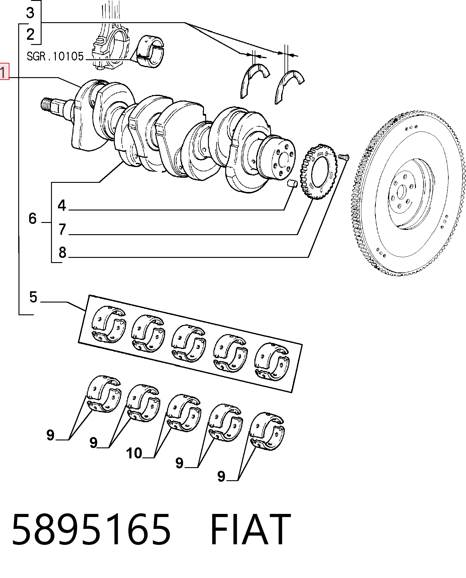 5895165 Fiat/Alfa/Lancia