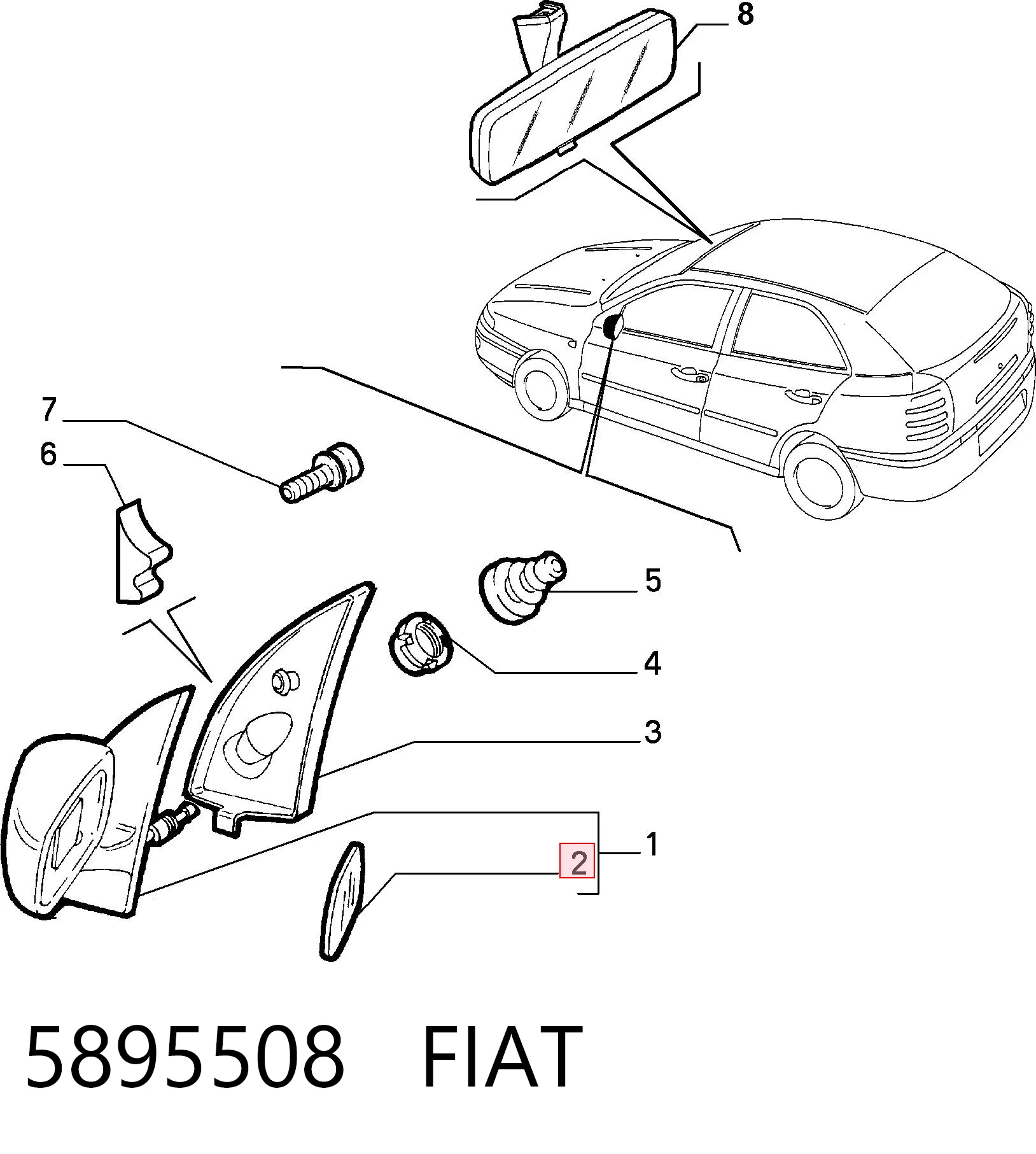 5895508 Fiat/Alfa/Lancia