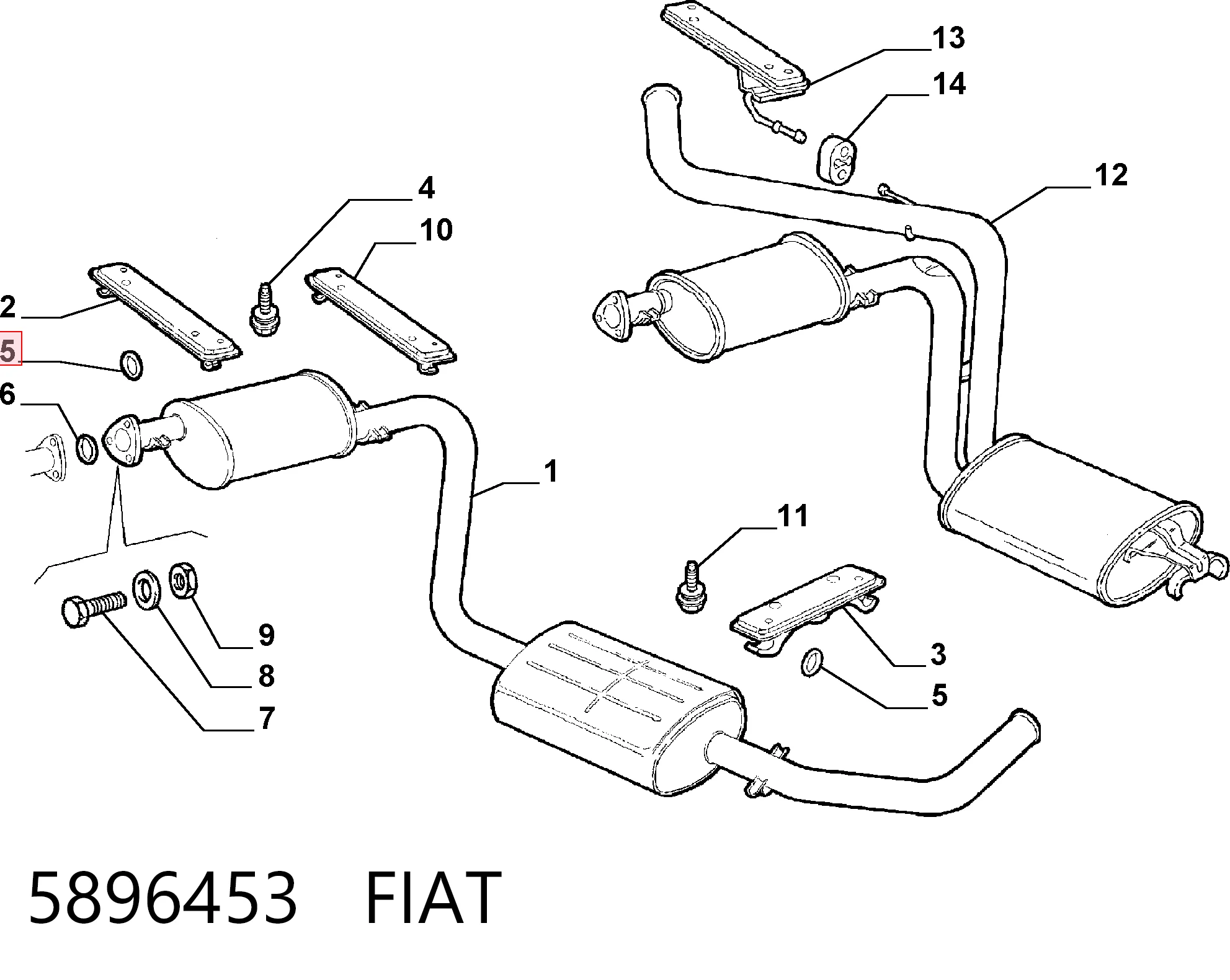 5896453 Fiat/Alfa/Lancia