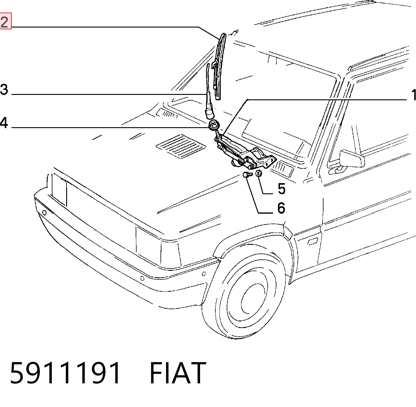 5911191 Fiat/Alfa/Lancia
