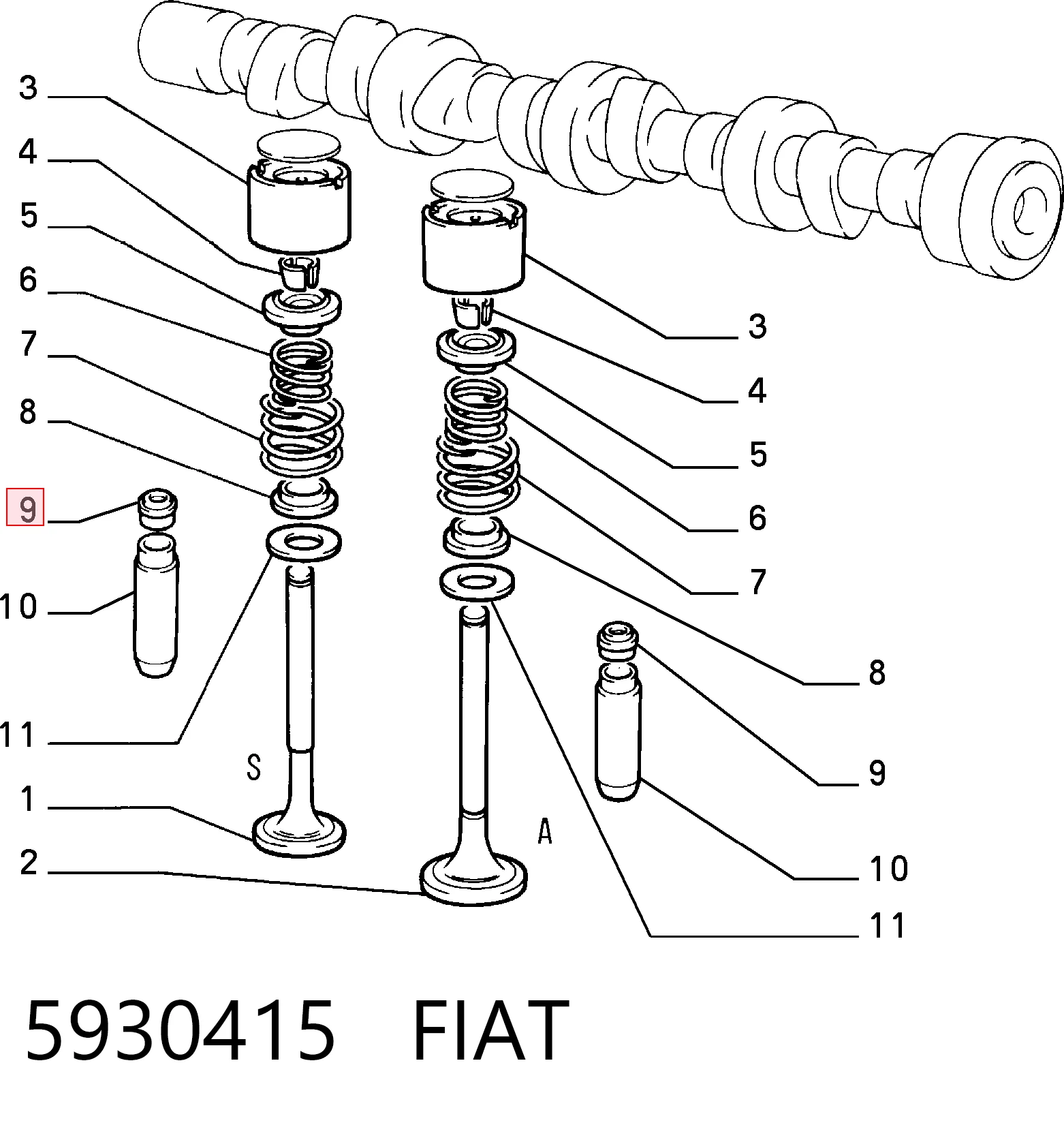 5930415 Fiat/Alfa/Lancia