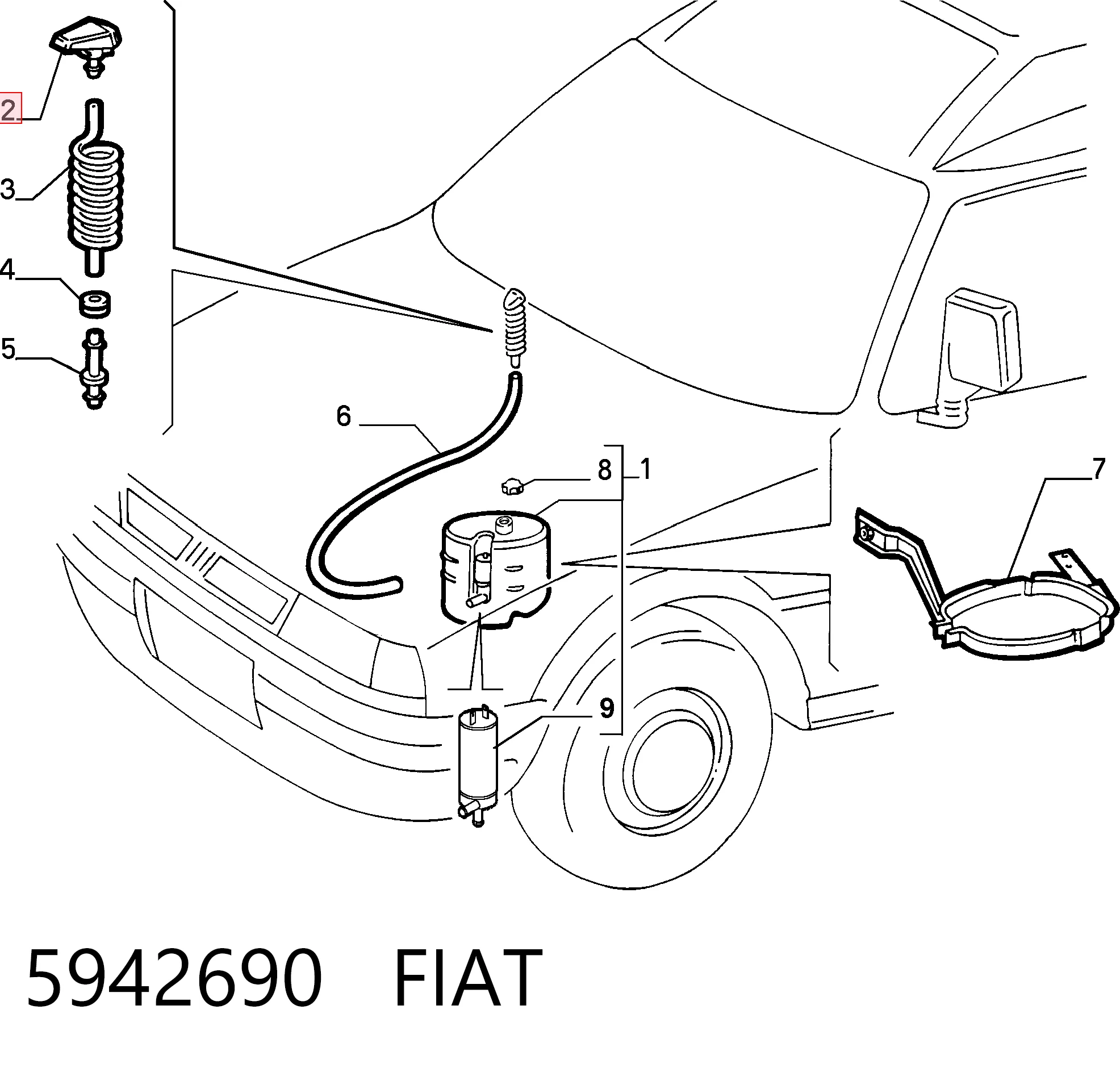 5942690 Fiat/Alfa/Lancia