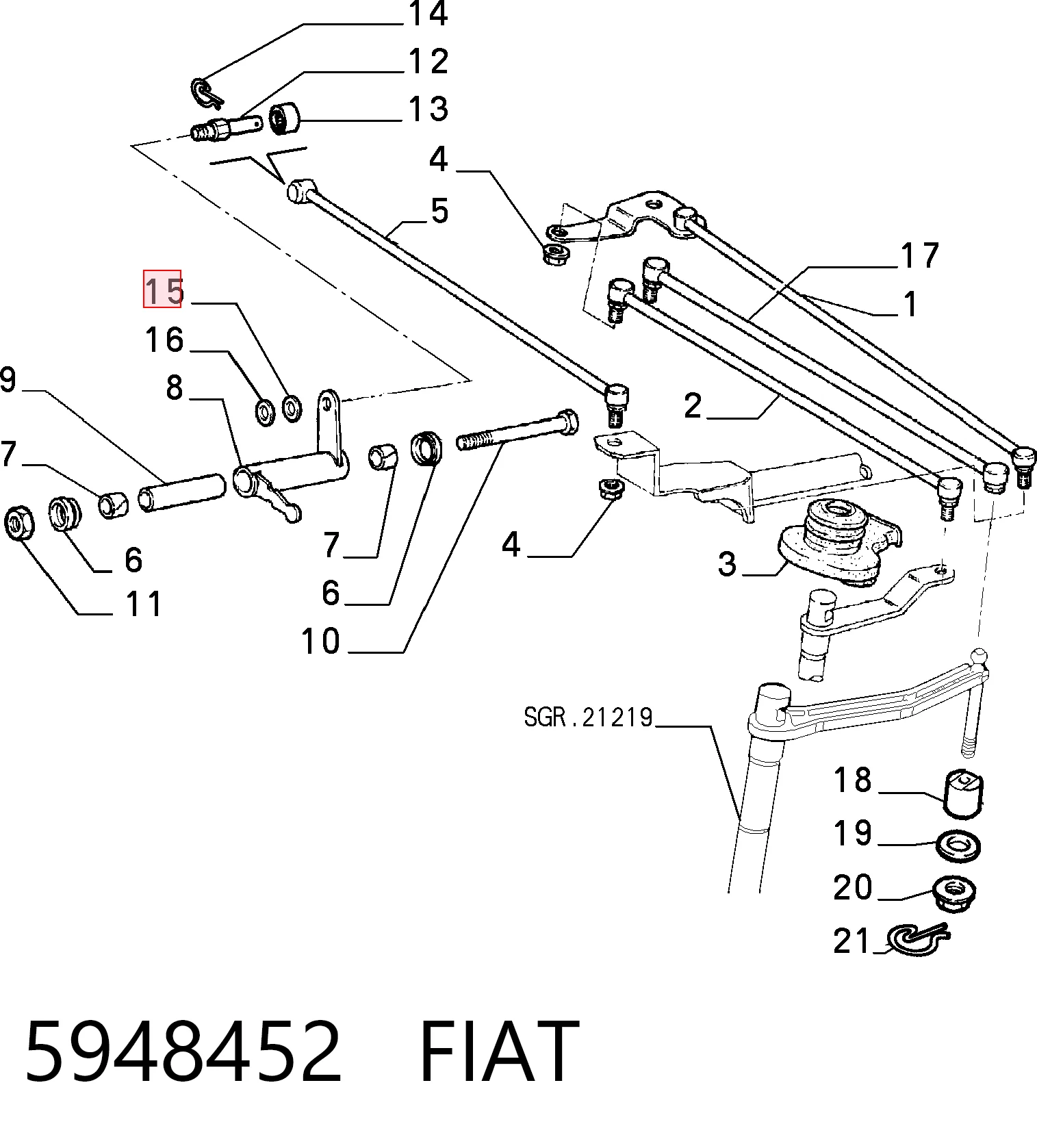 5948452 Fiat/Alfa/Lancia